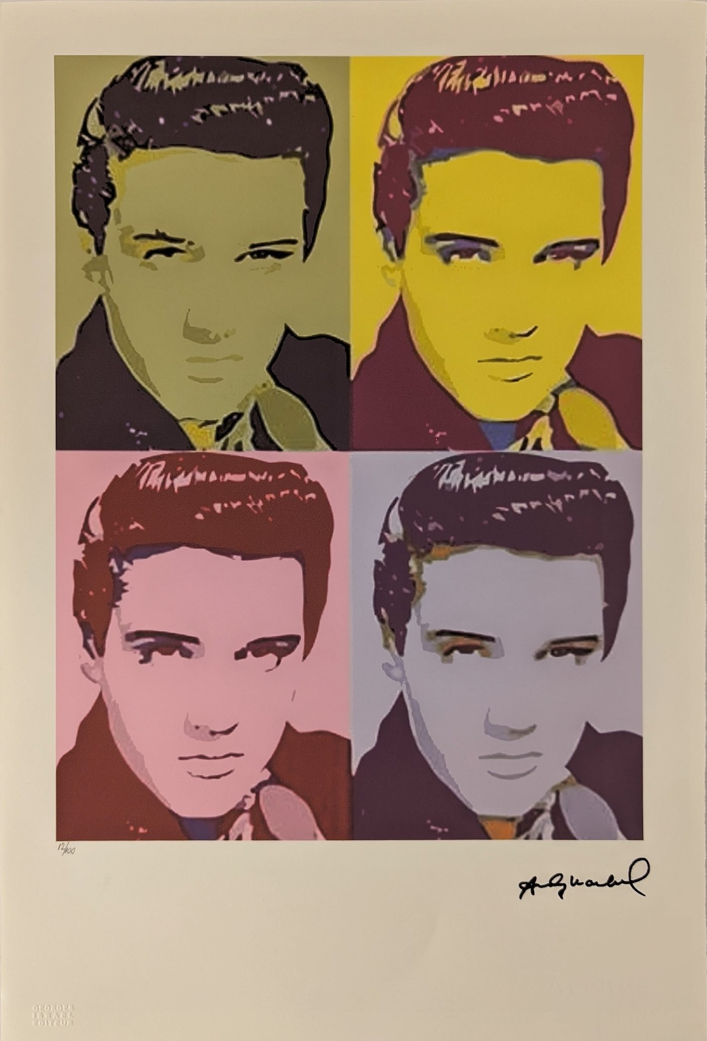 Andy Warhol - Elvis Presley