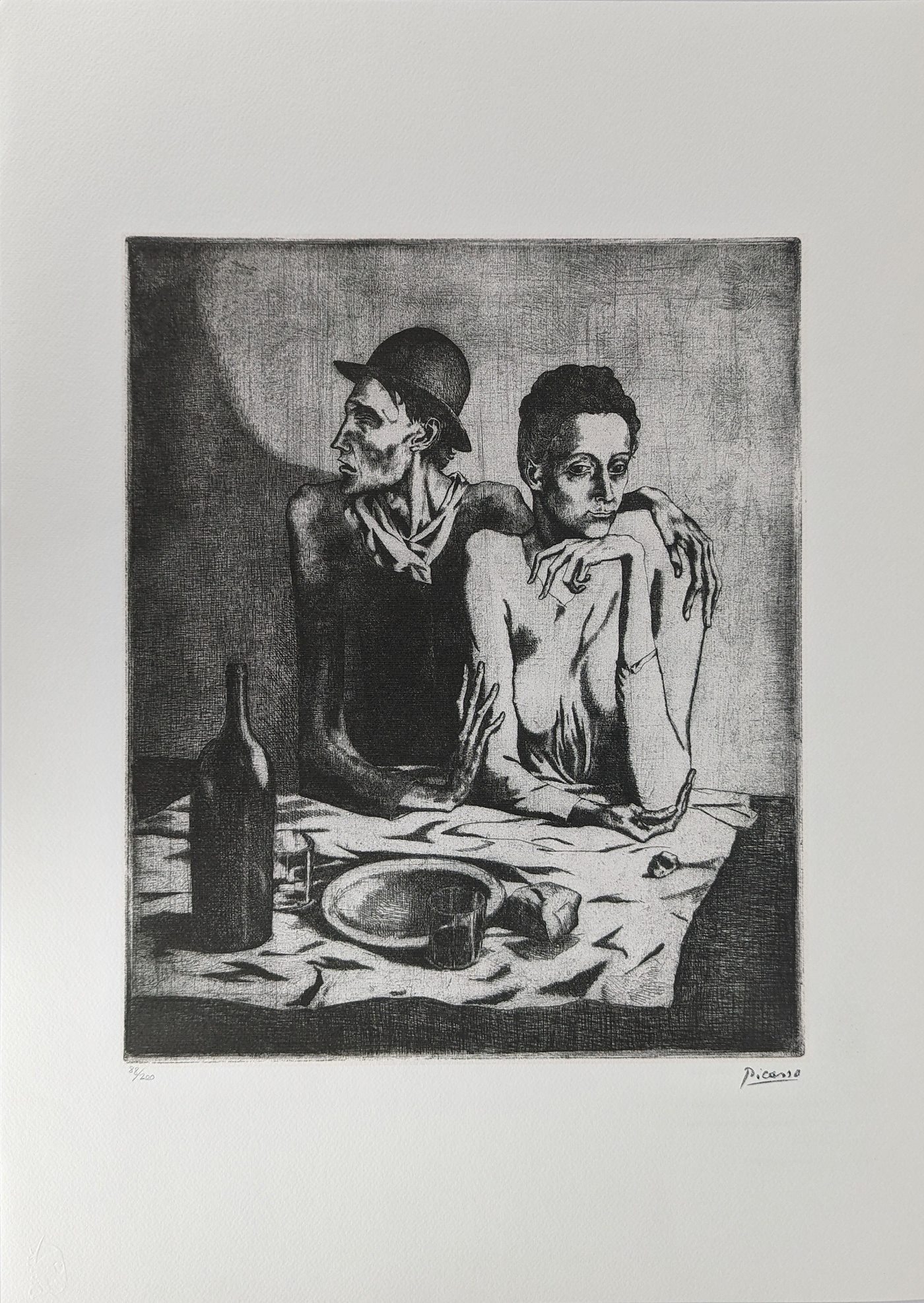 Pablo Picasso - Skromné jídlo