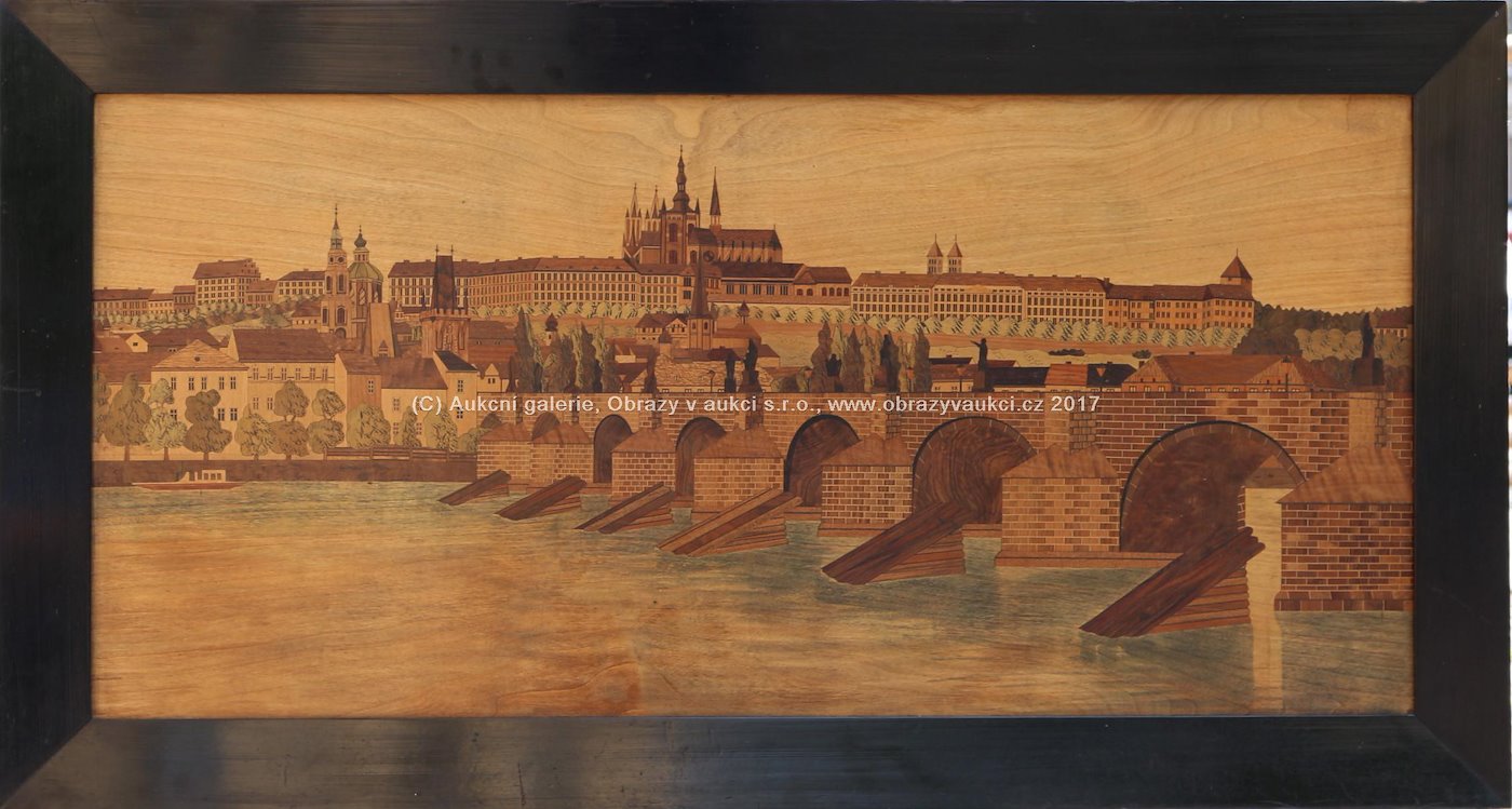 L. Vencl - Panorama Pražského hradu
