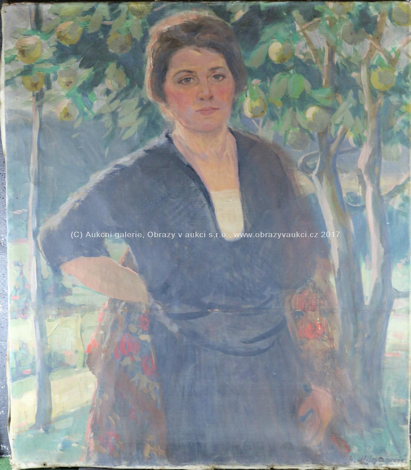 Mihailo Milovanovič - Žena v sadu