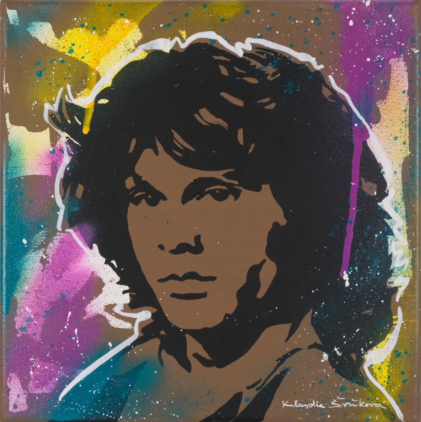 Klaudie Švrčková - Jim Morrison