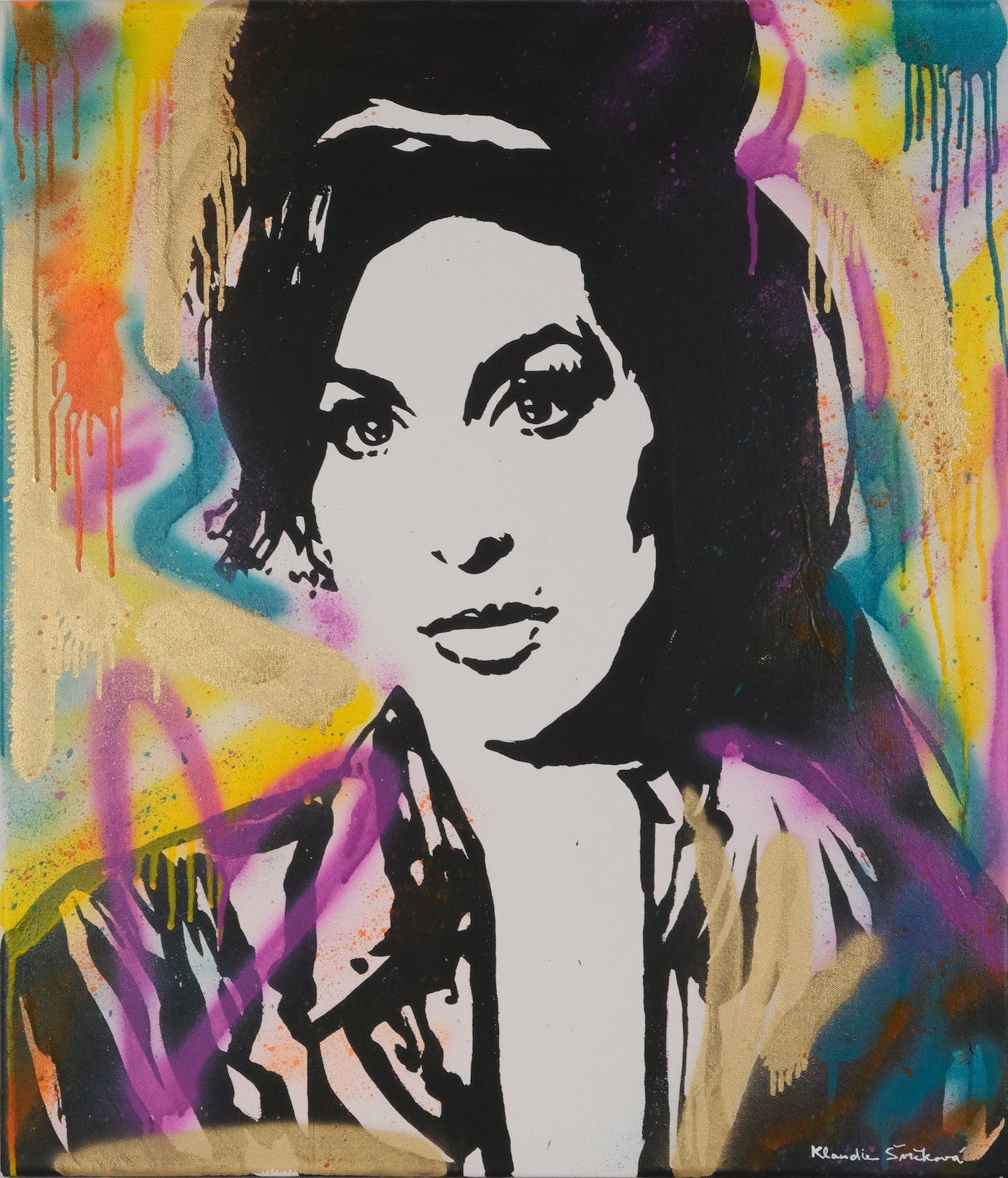 Klaudie Švrčková - Amy Winehouse