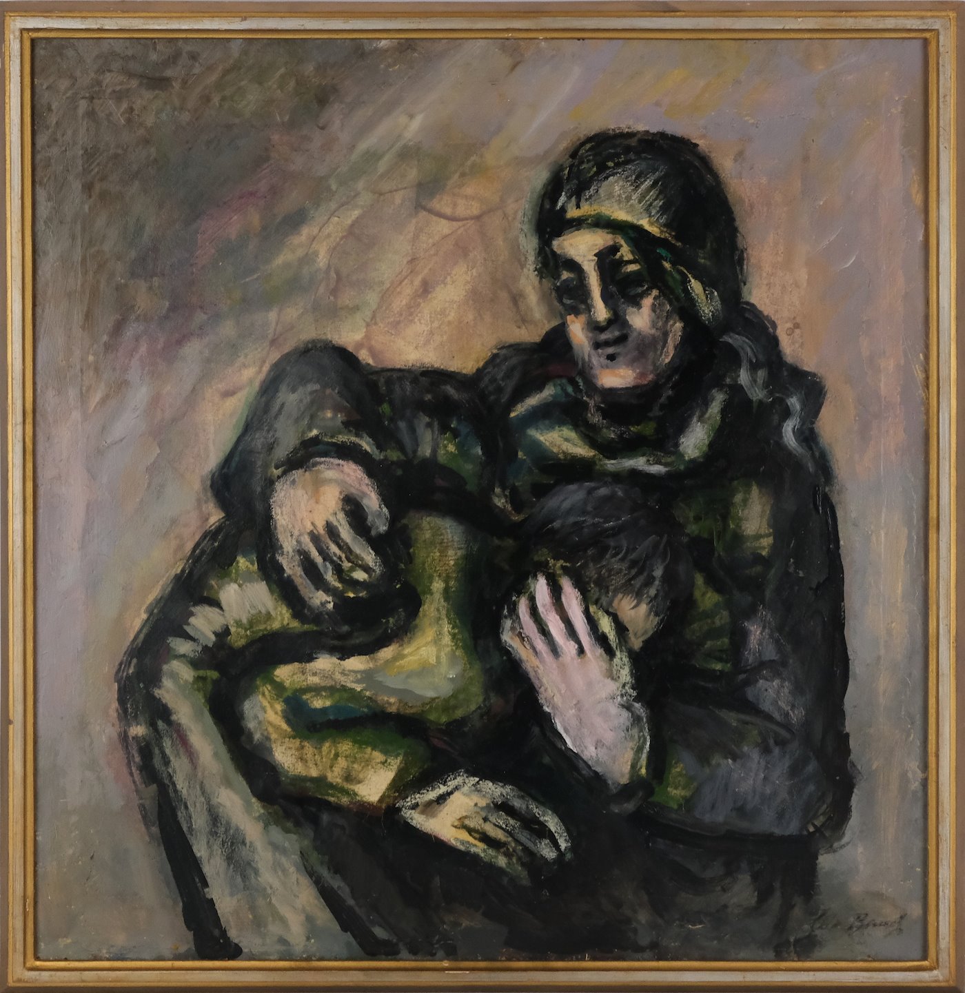 Jan Bauch - Žena s dítětem 