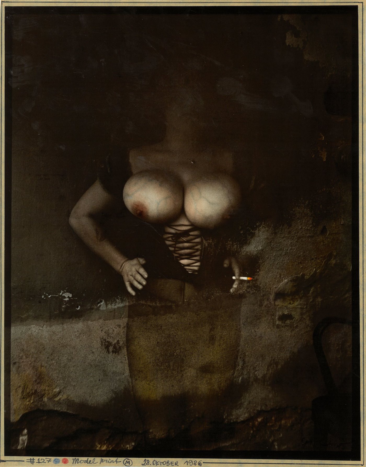 Jan Saudek - 2 Big for U (No Title)