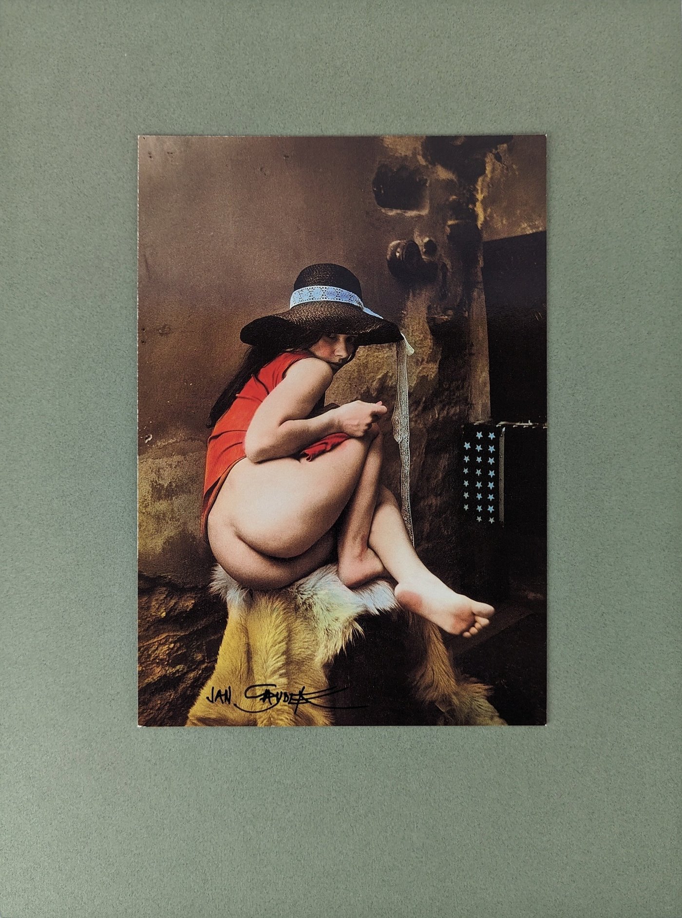 Jan Saudek - Akt v klobouku