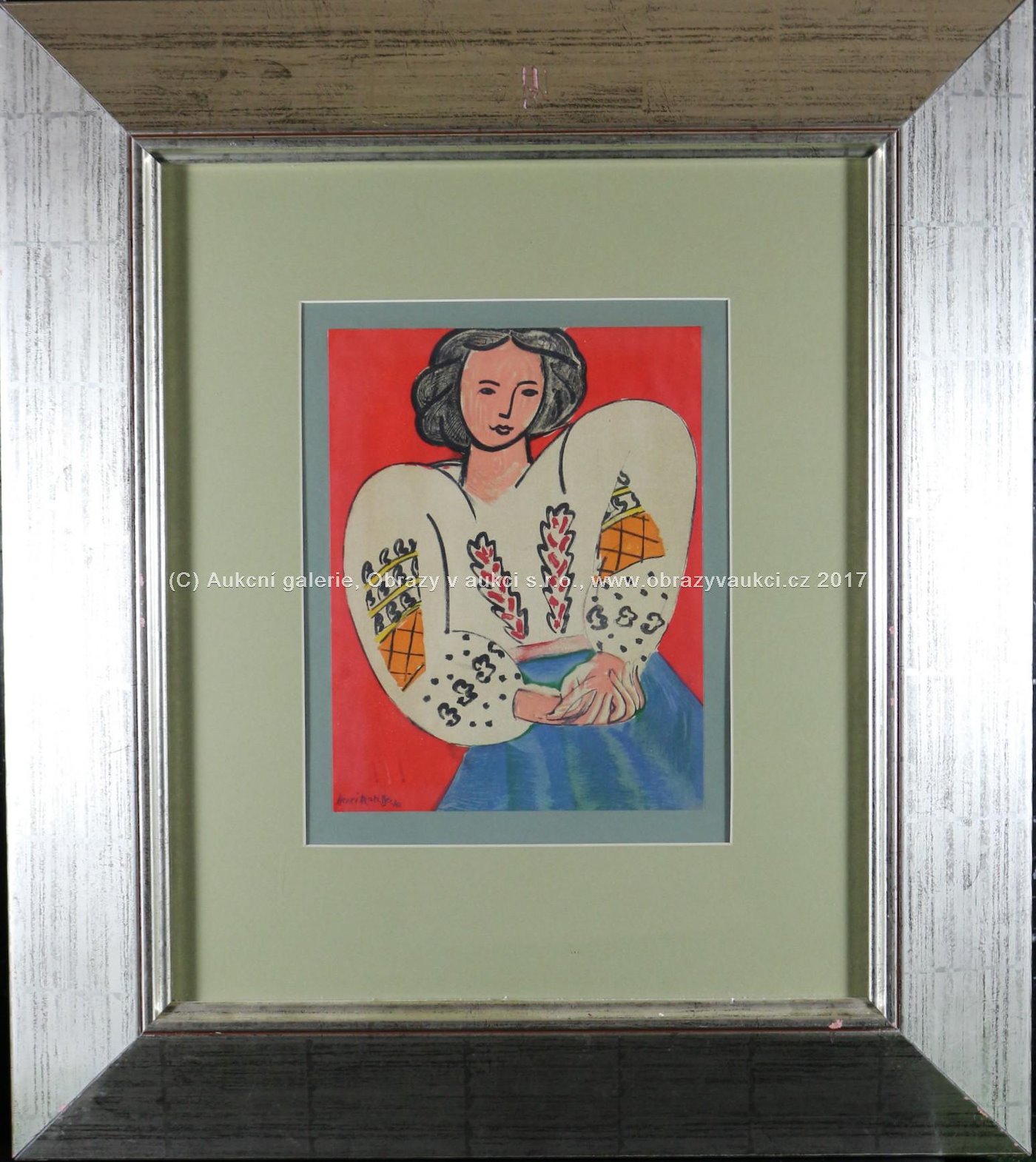 Henri Matisse - Madame M.P. - La blouse roumaine