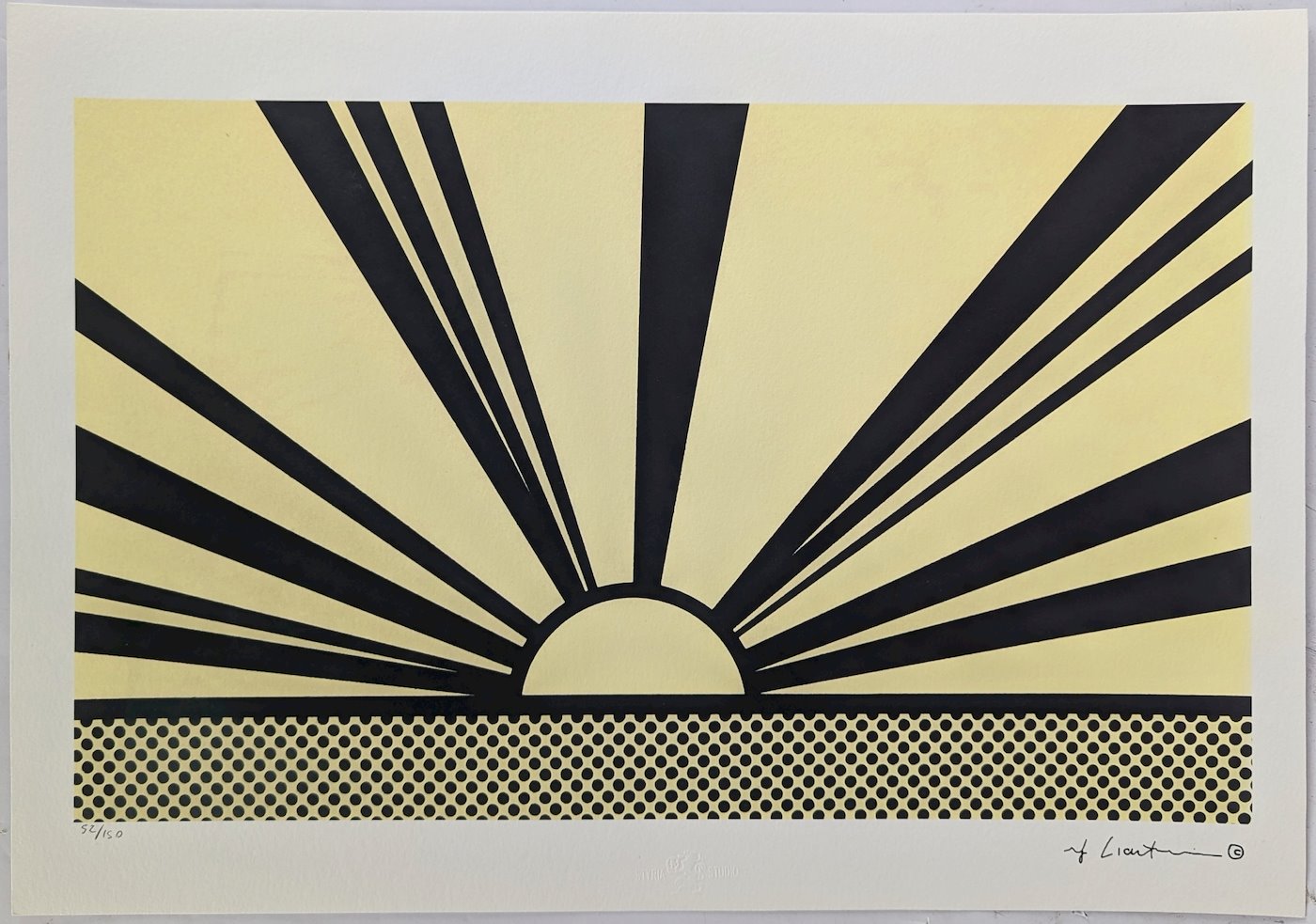 Roy Lichtenstein - Sunrise