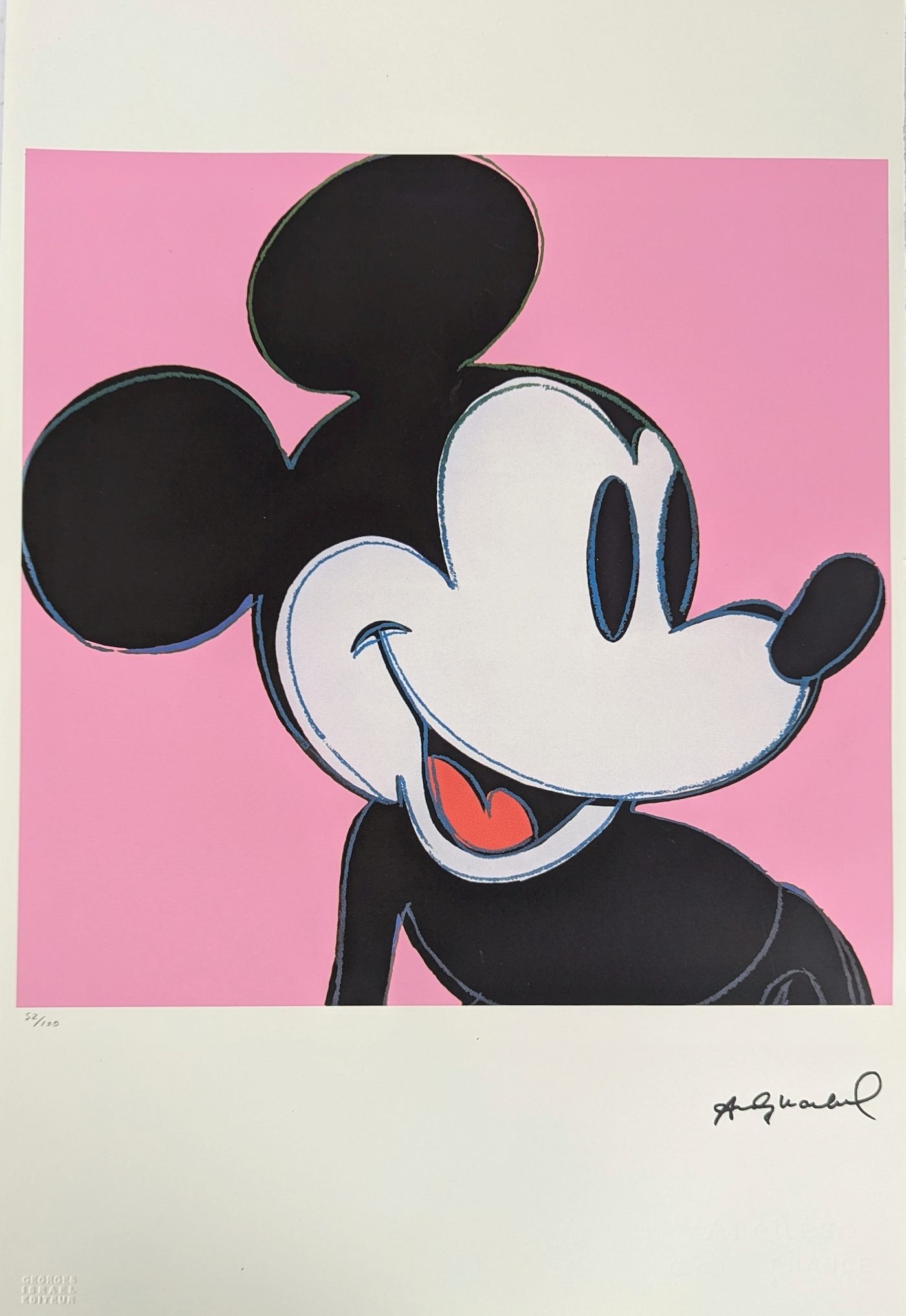 Andy Warhol - Mickey Mouse