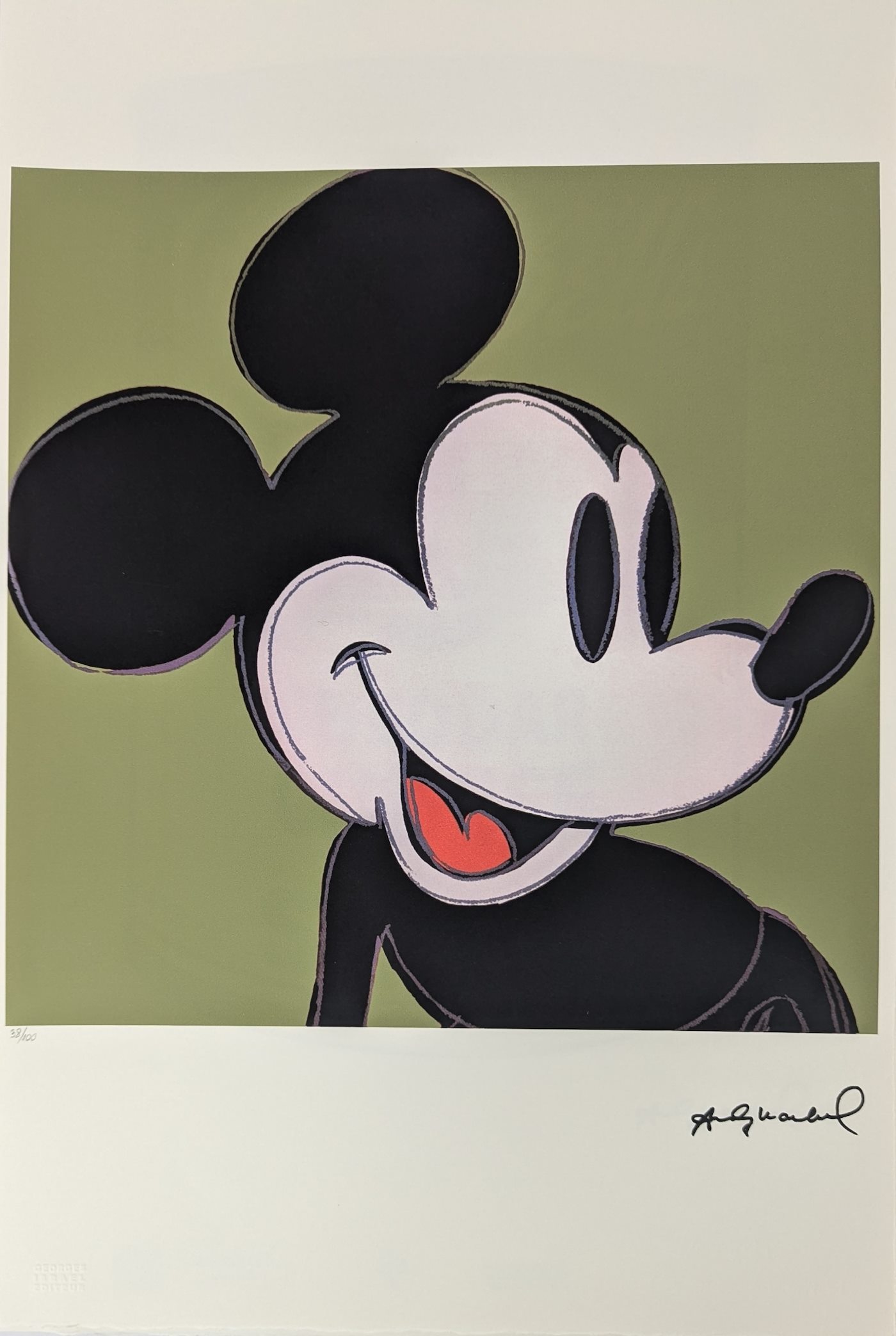 Andy Warhol - Mickey Mouse