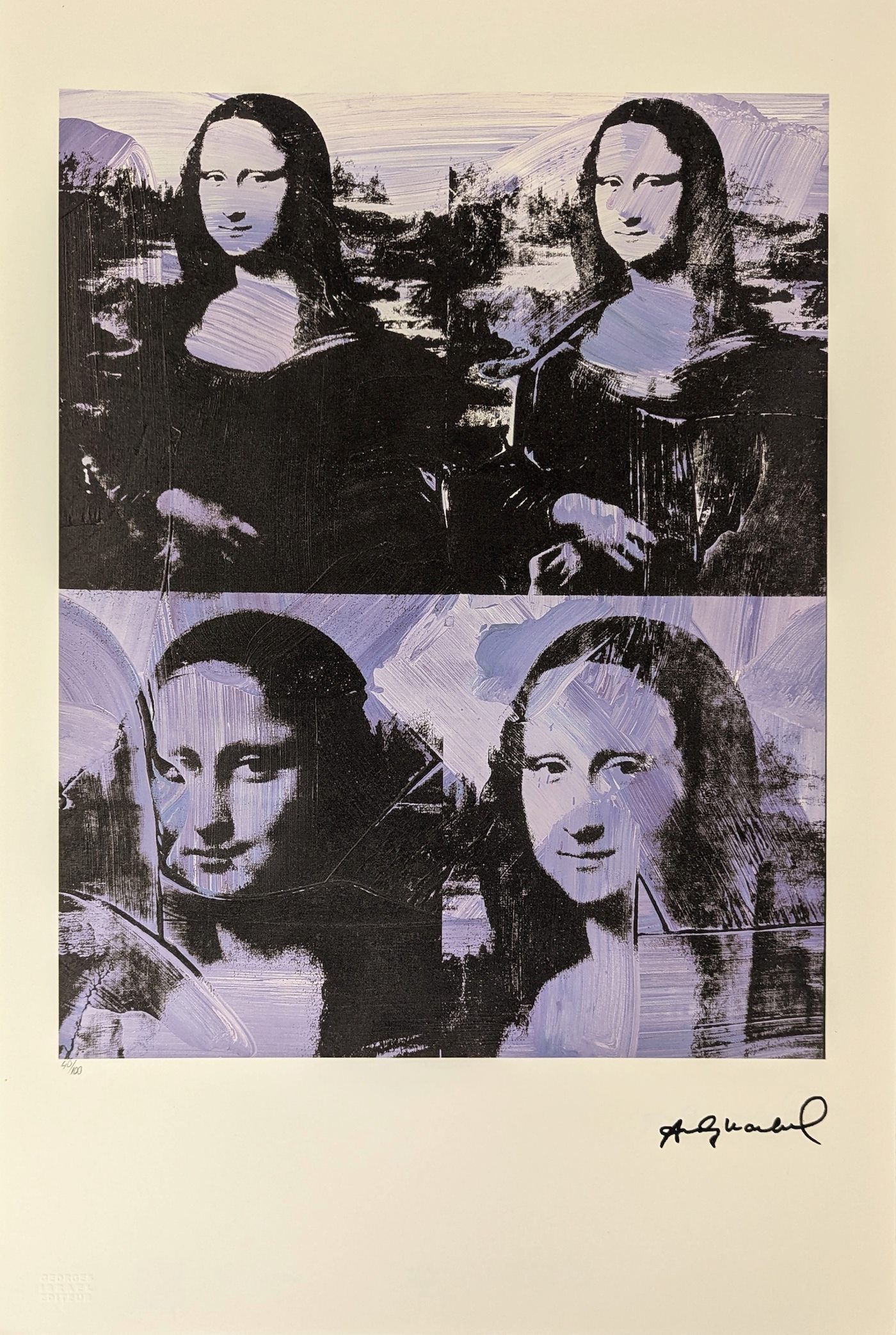 Andy Warhol - Mona Lisa