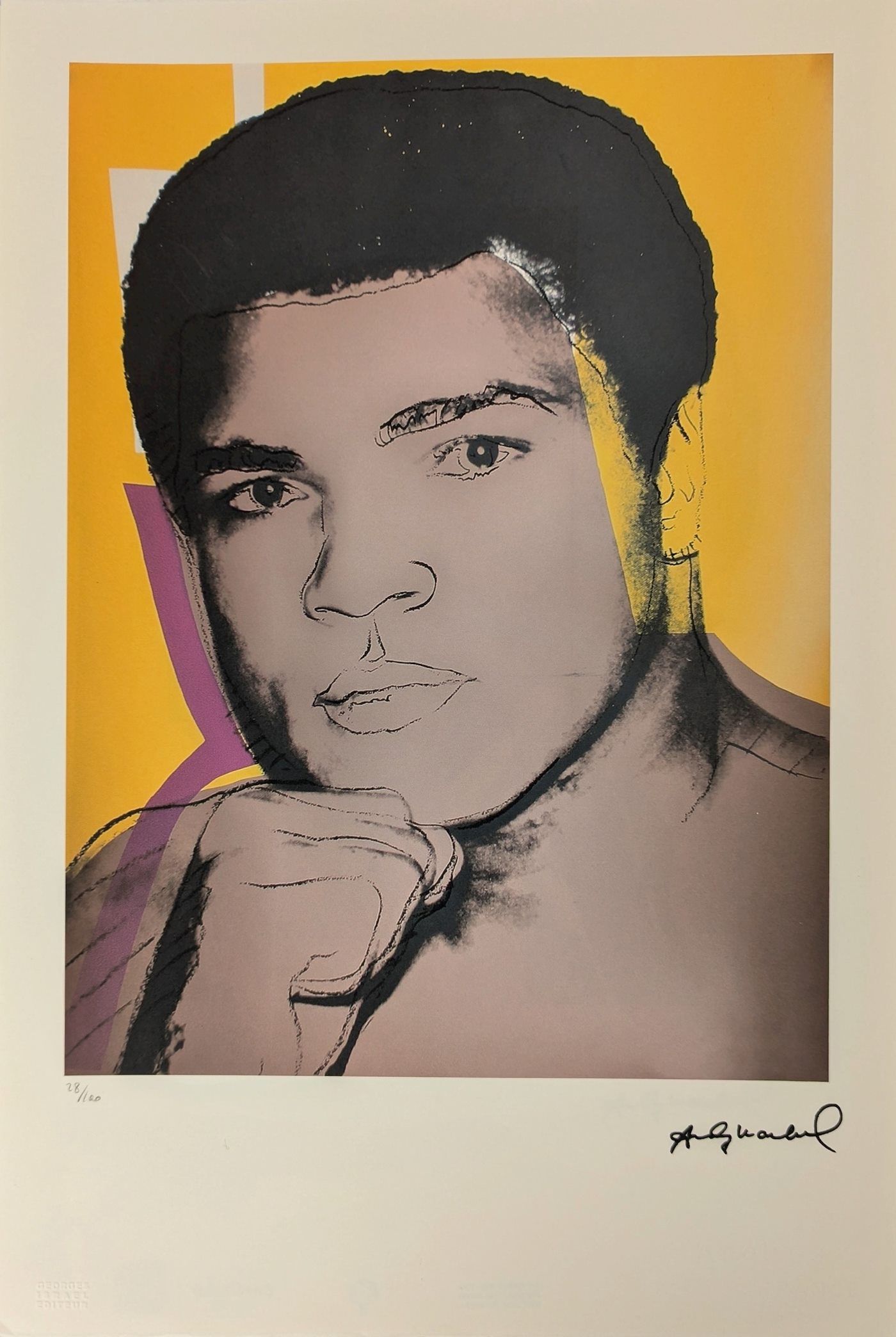 Andy Warhol - Muhammad Ali