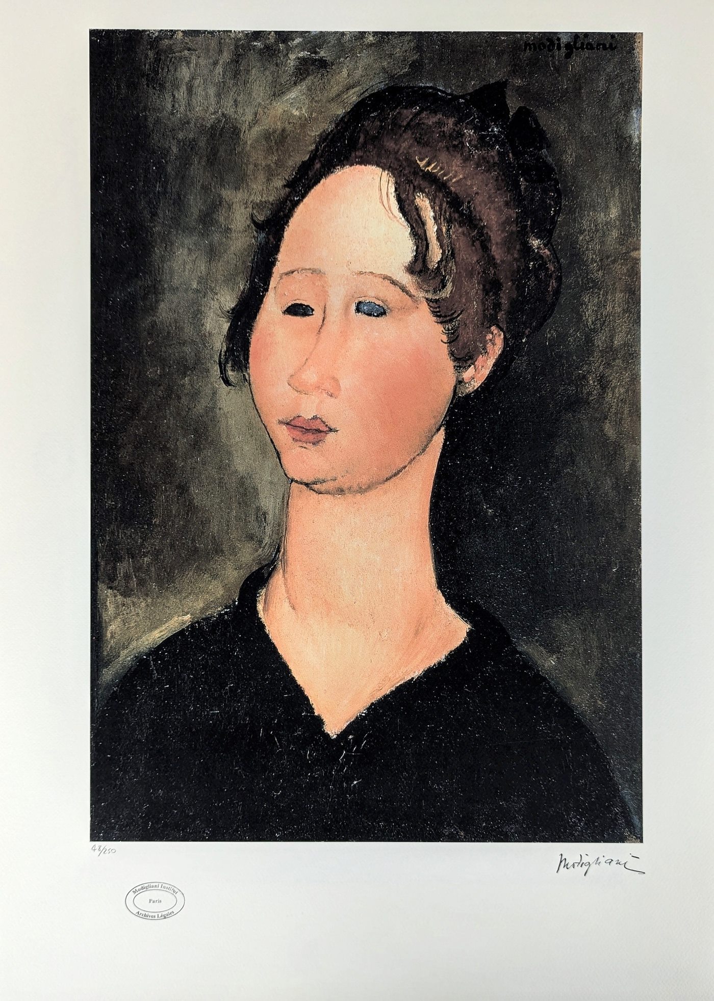 Amedeo Modigliani - Jeune Femme