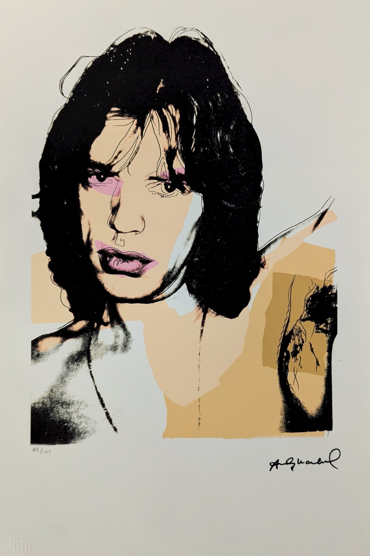 Andy Warhol - Mick Jagger