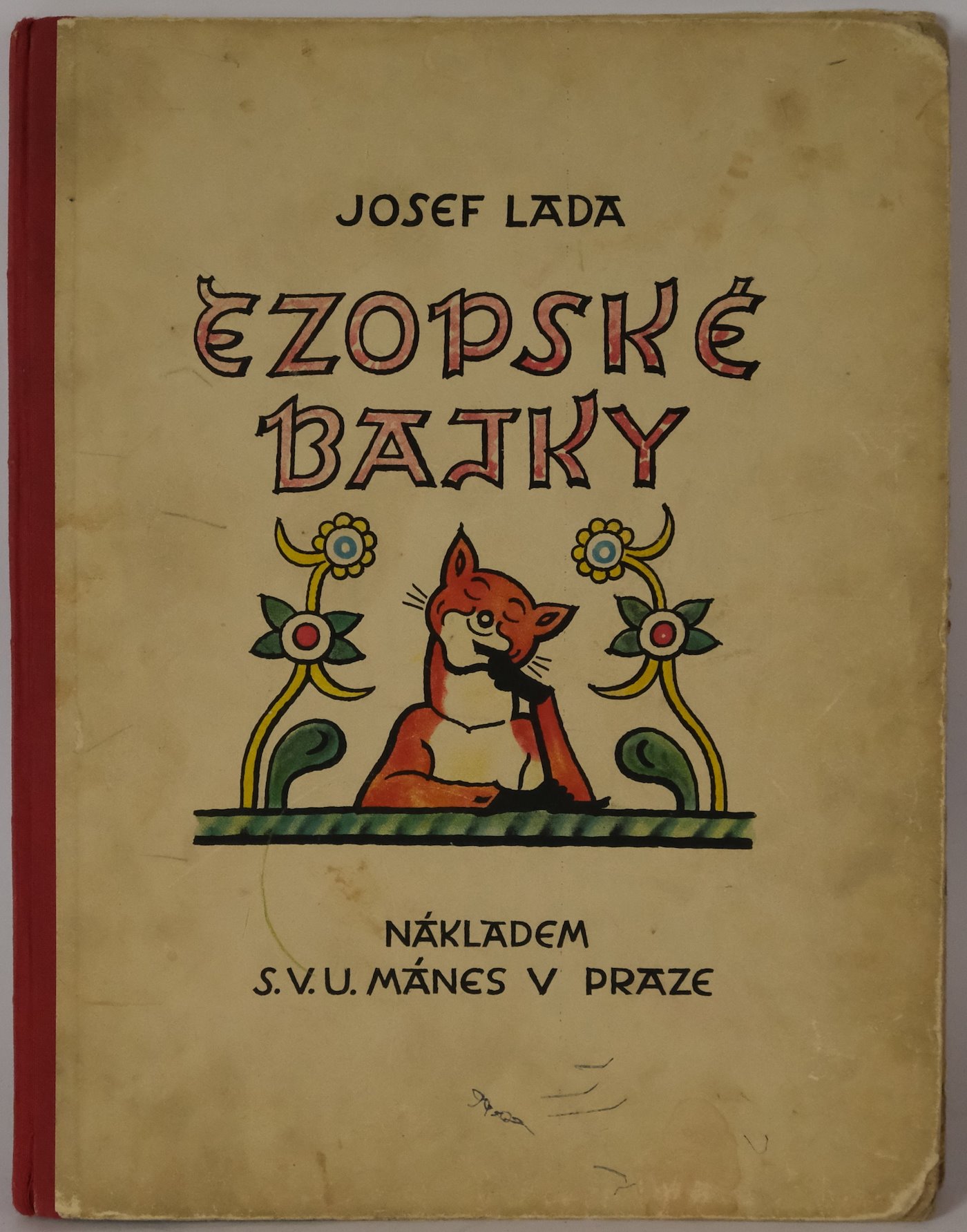 Josef Lada - Ezopské bajky od Josefa Lady, Nákladem S.V.U. Mánes v Praze