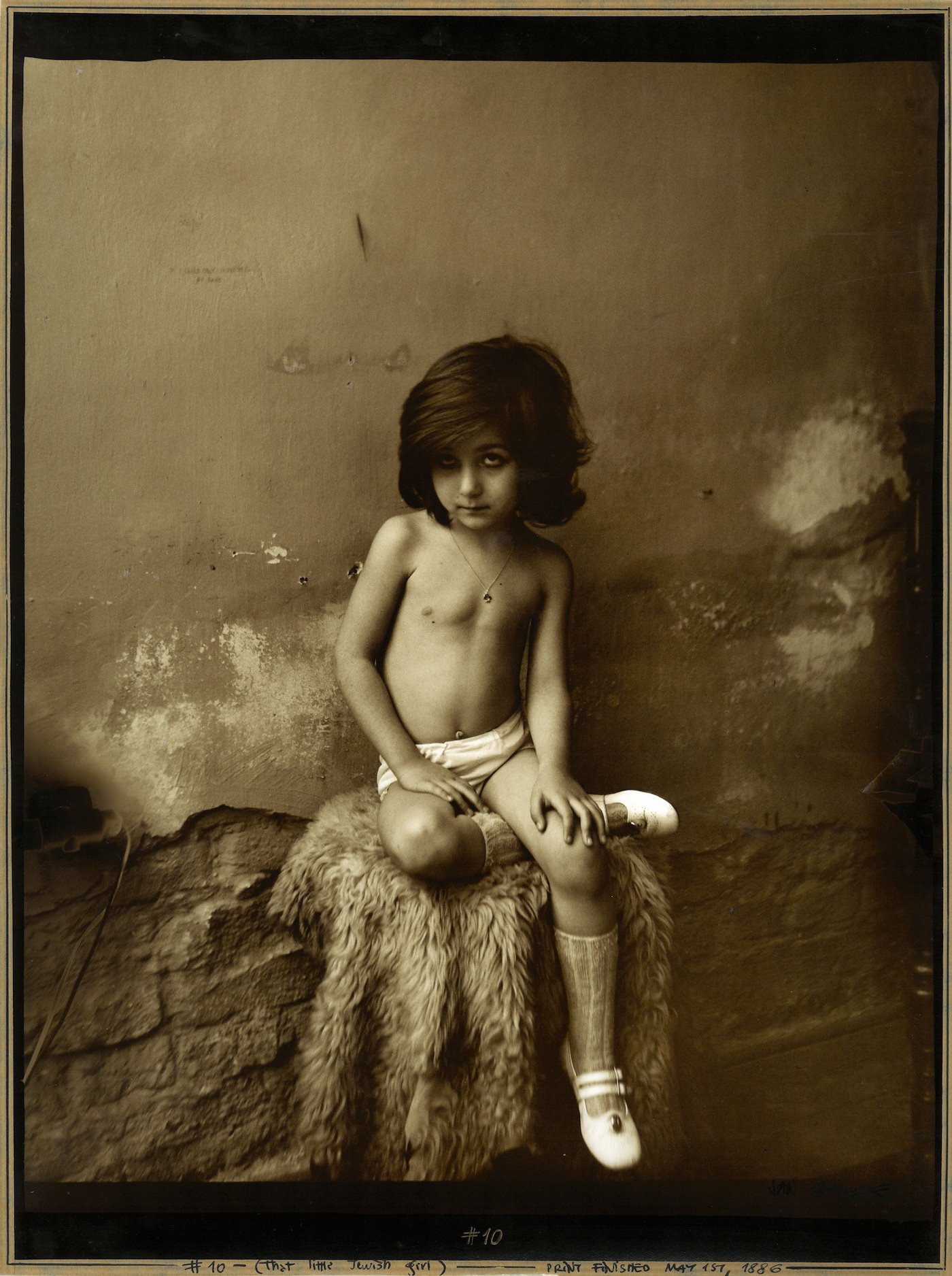 Jan Saudek - That little Jewish Girl