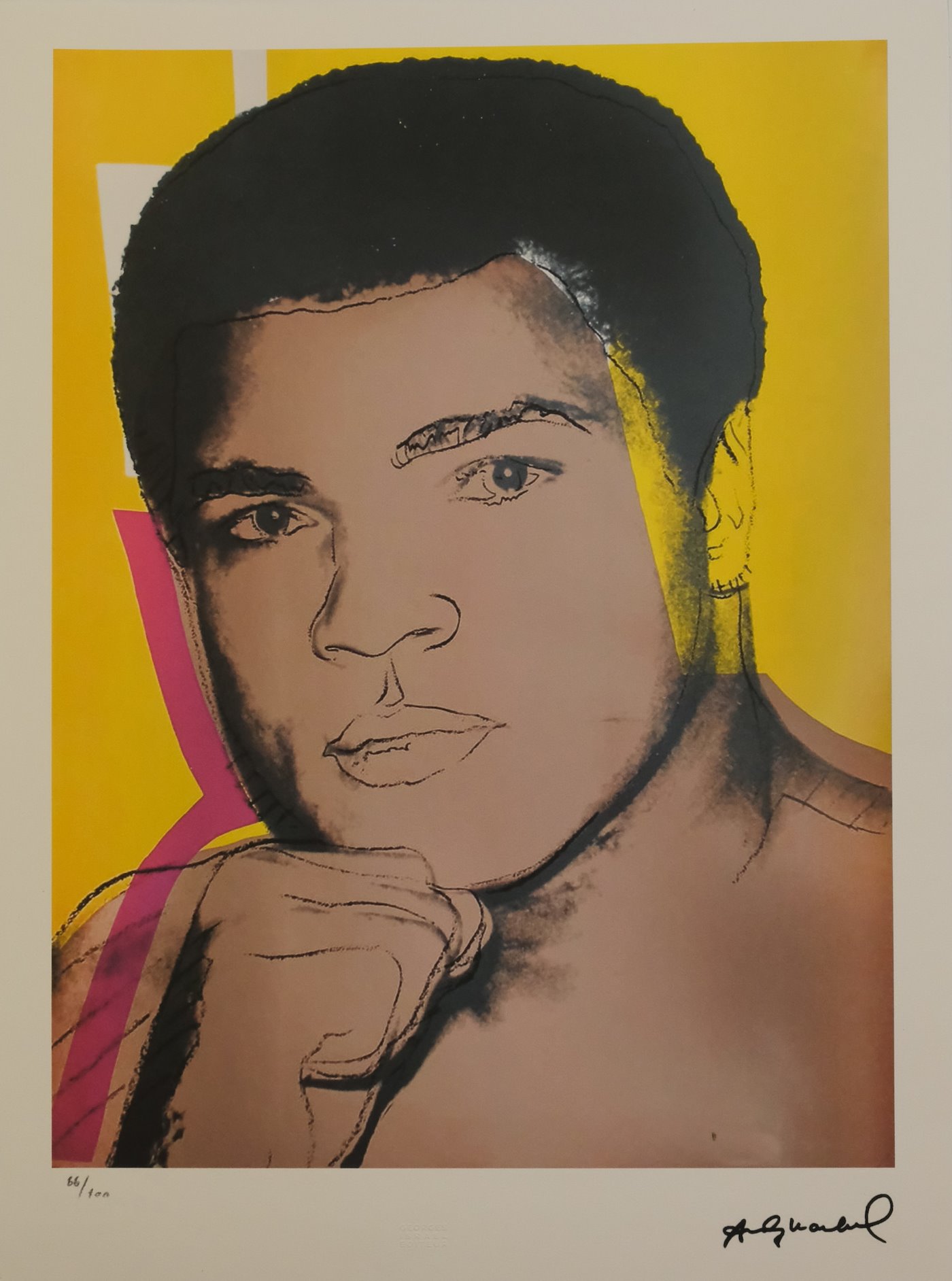 Andy Warhol - Muhammad Ali