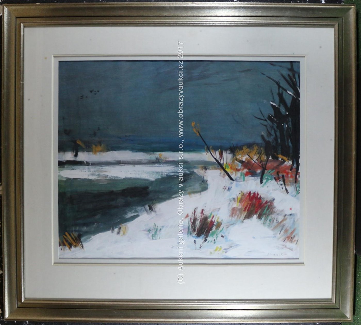 Ladislav Leitgeb - U rybníka v zimě