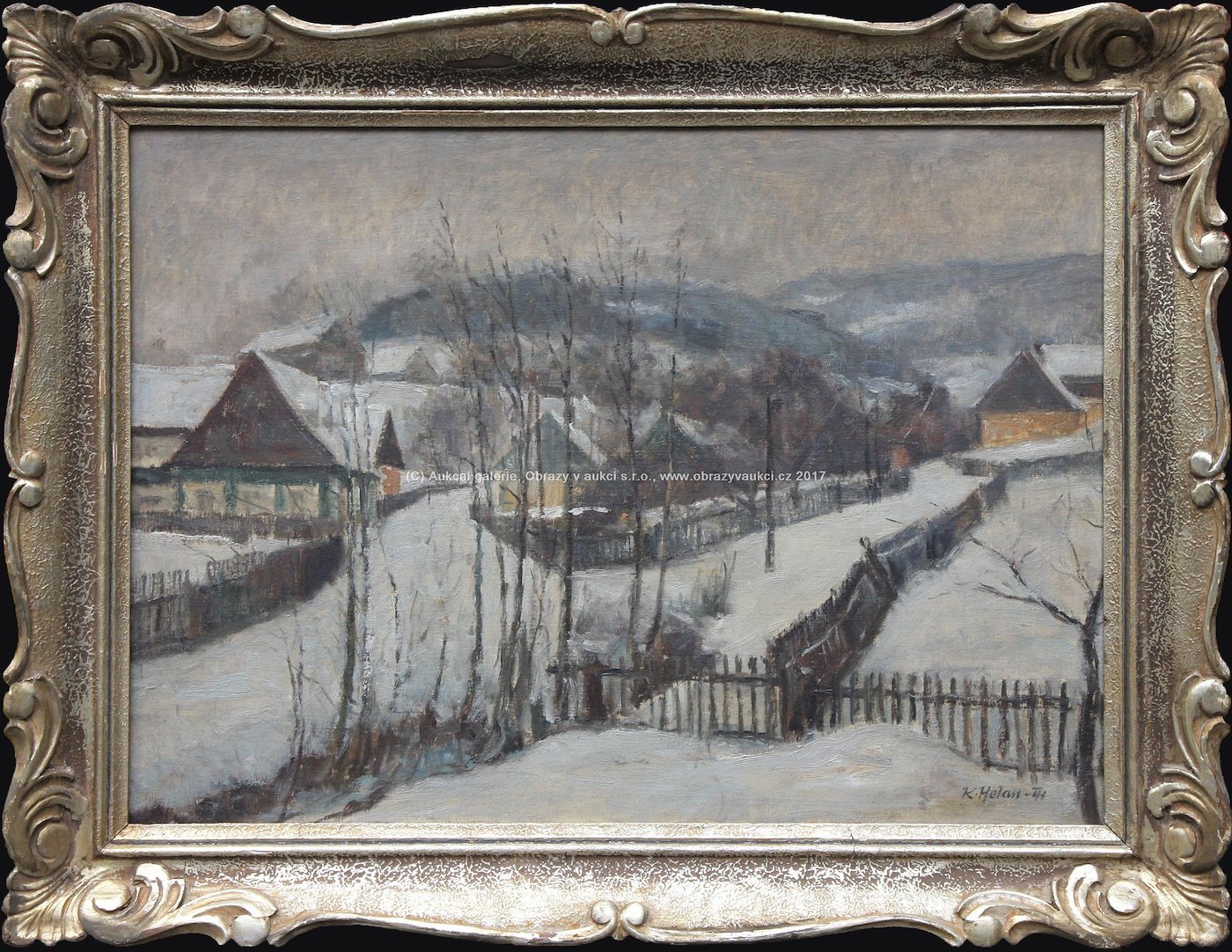 Karel Holan - Zima ve vesnici