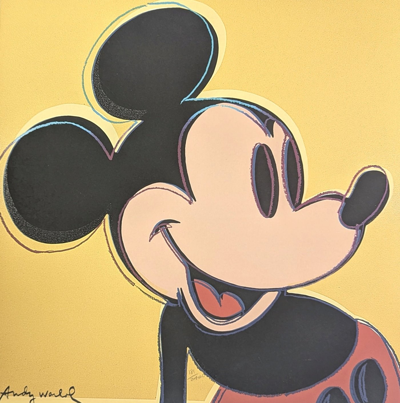 Andy Warhol - Mickey Mouse