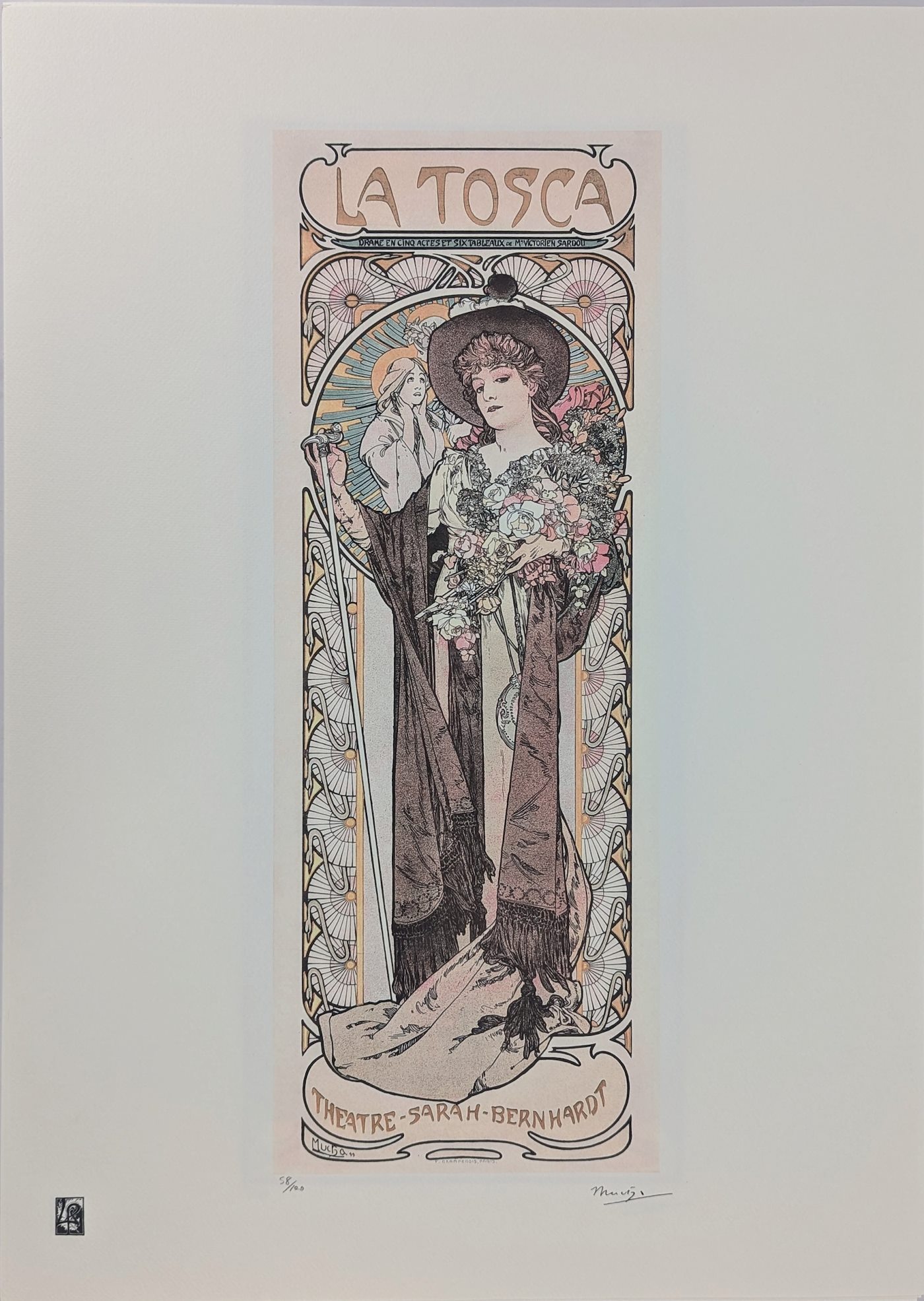 Alfons Mucha - La Tosca