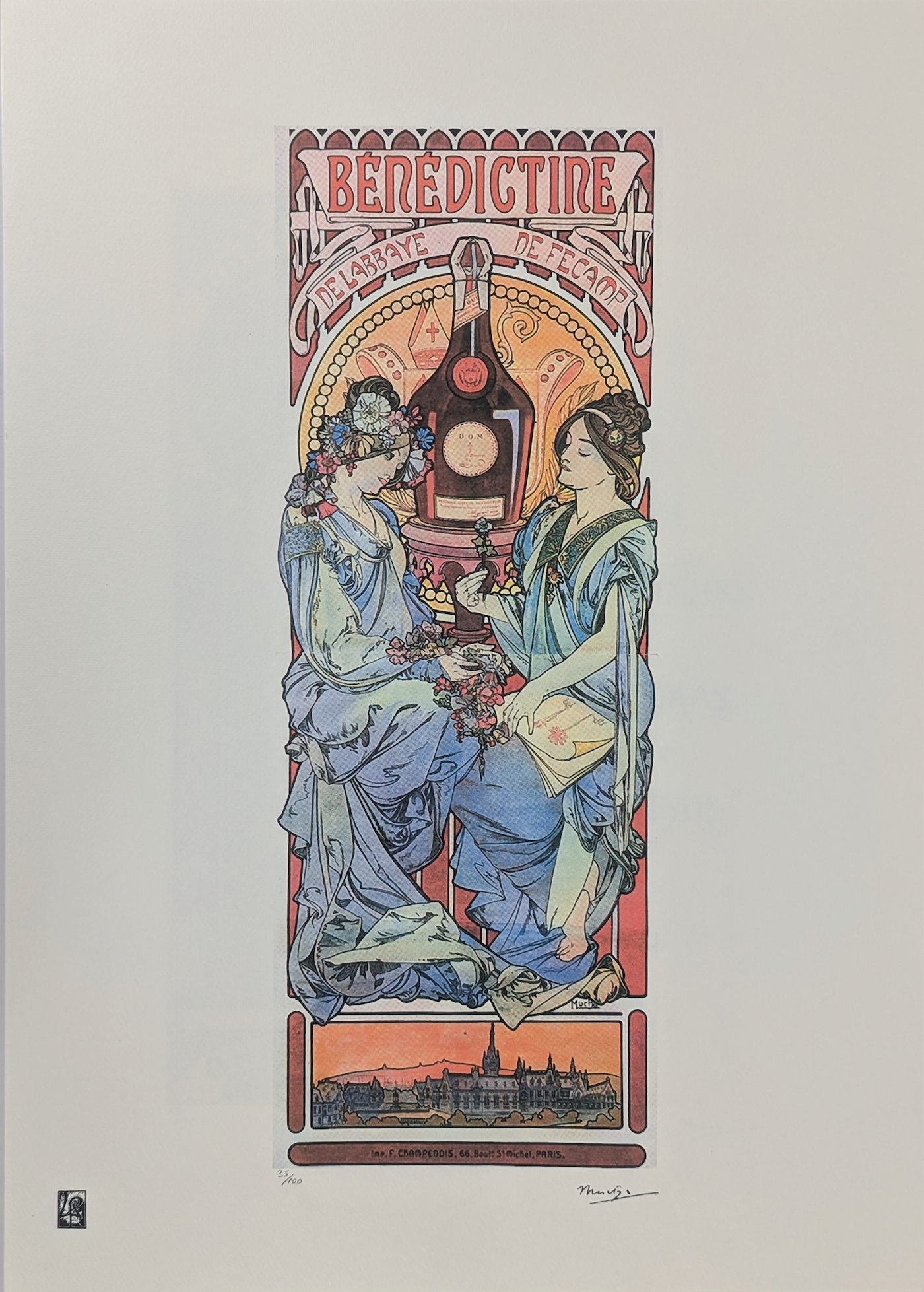 Alfons Mucha - Bénédictire