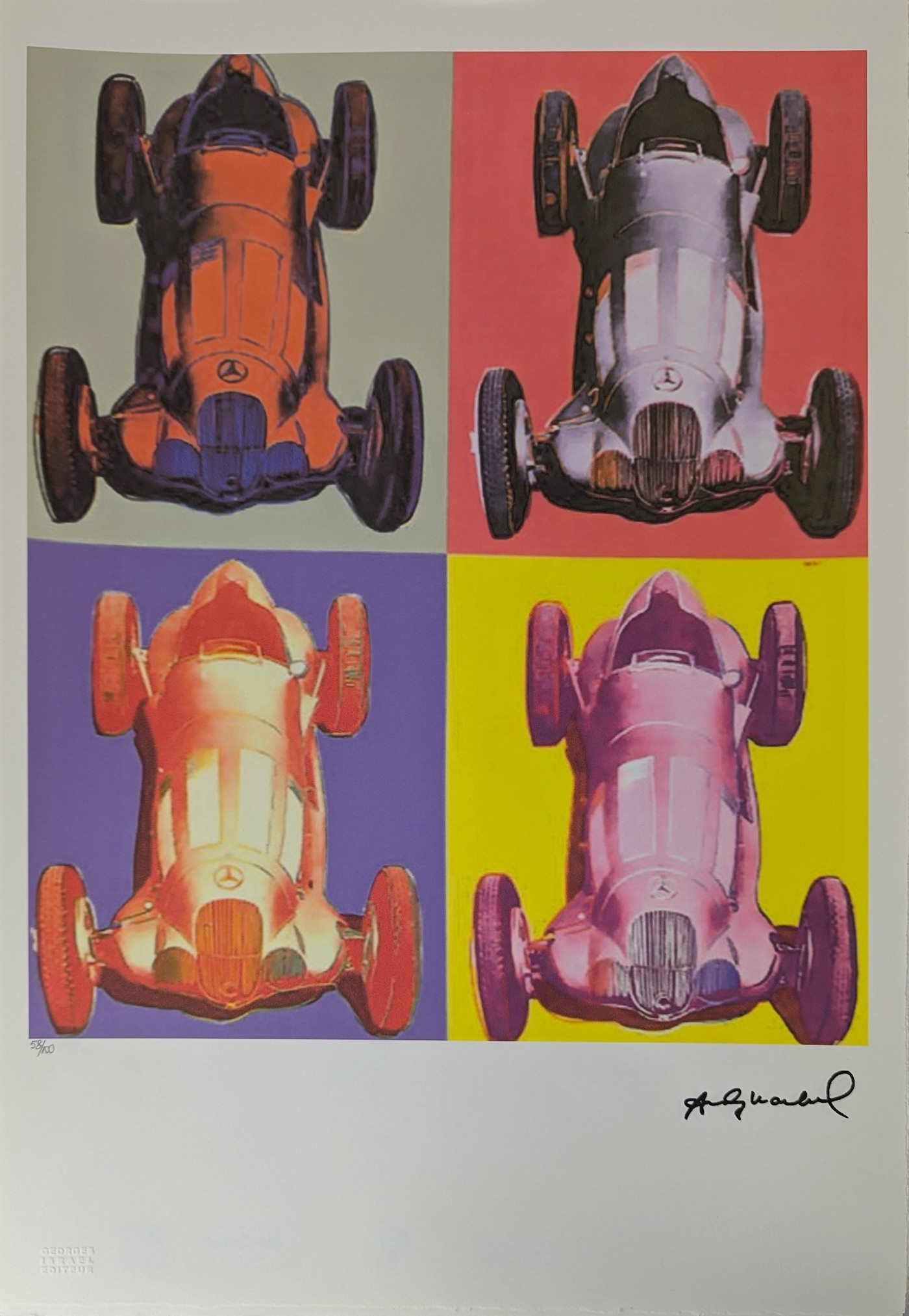 Andy Warhol - Mercedes Benz