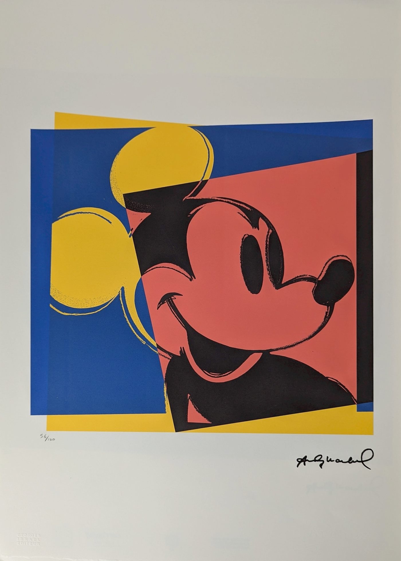 Andy Warhol - Mickey Mouse