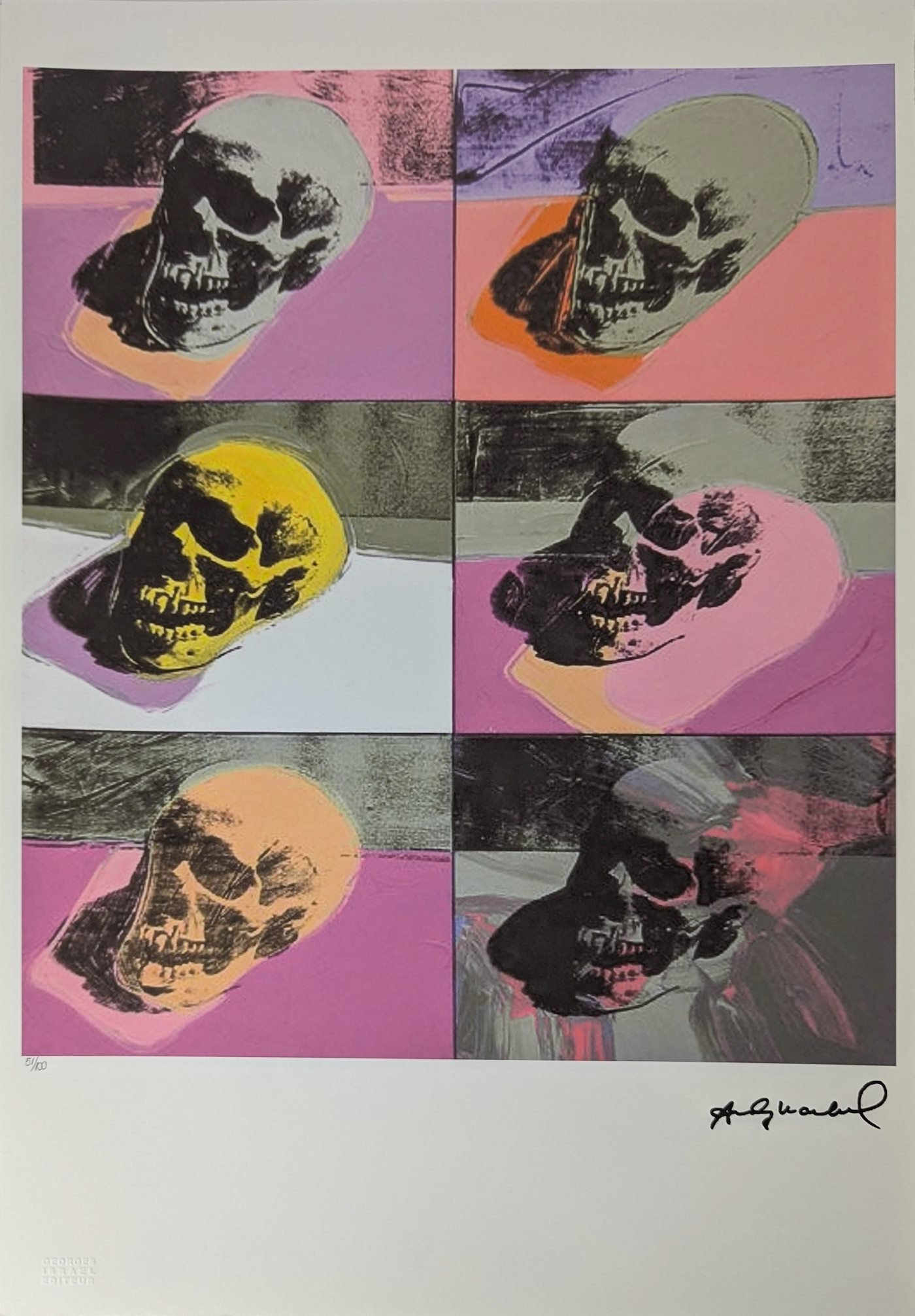 Andy Warhol - Skulls