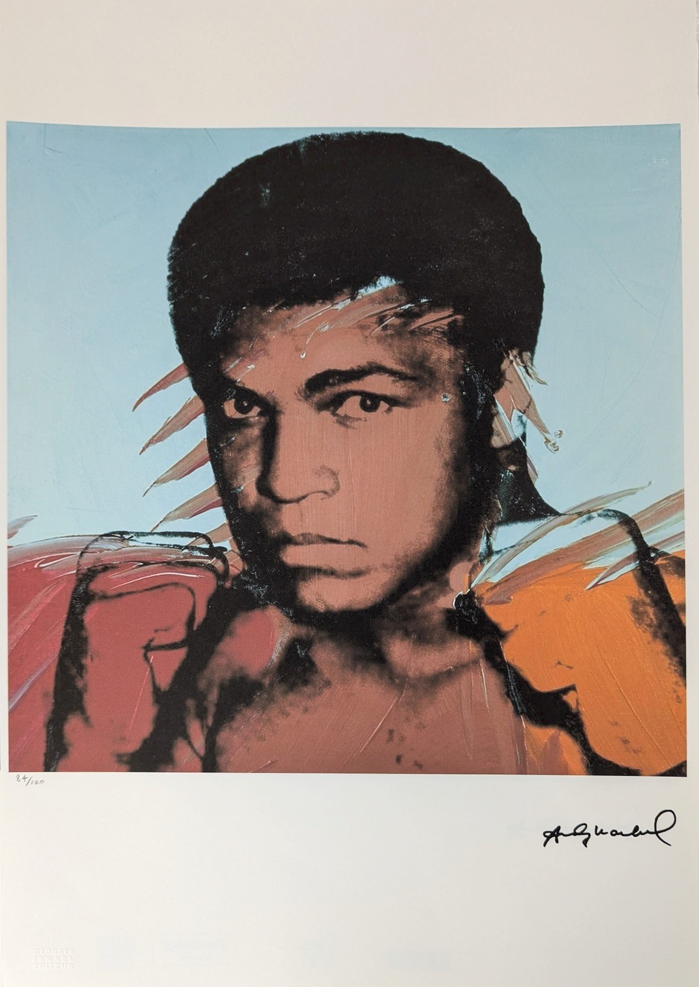 Andy Warhol - Muhammad Ali