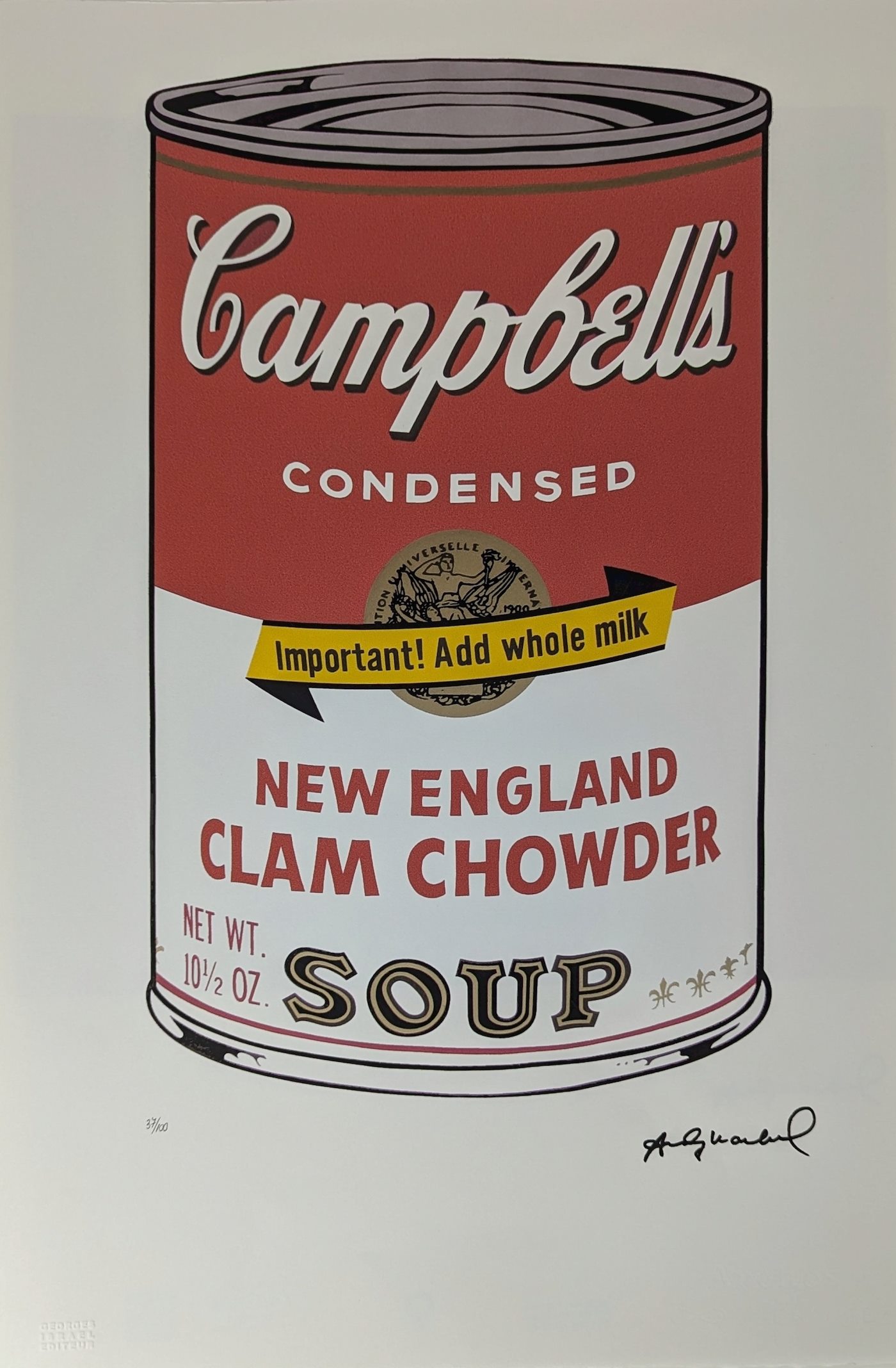 Andy Warhol - Campbells - Clam Chowder