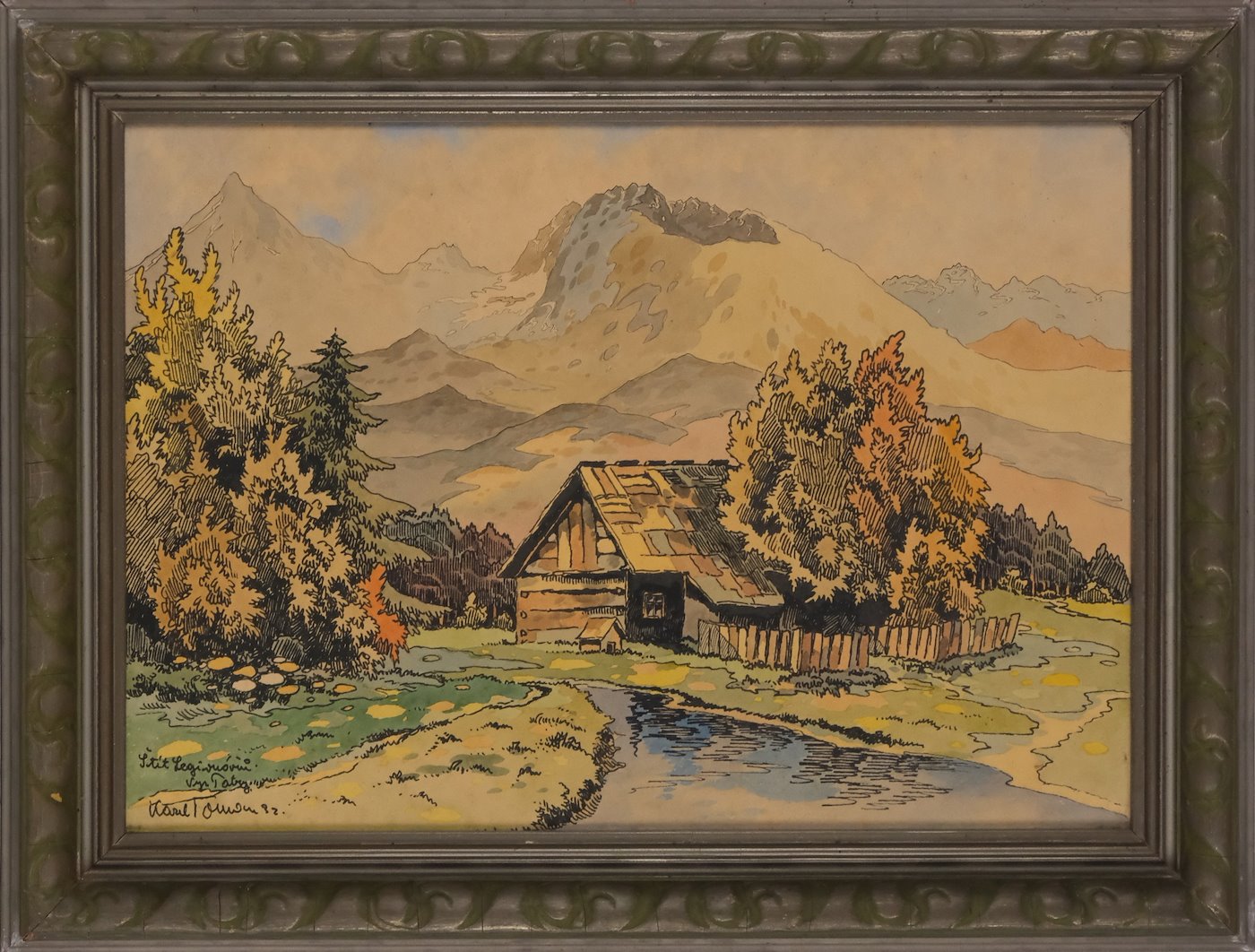 Karel Toman - Štít legionářů, Vysoké Tatry