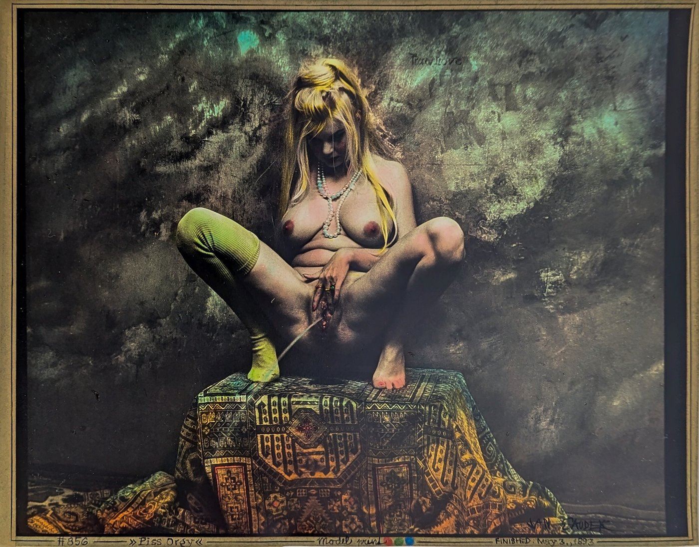 Jan Saudek - Piss Orgy