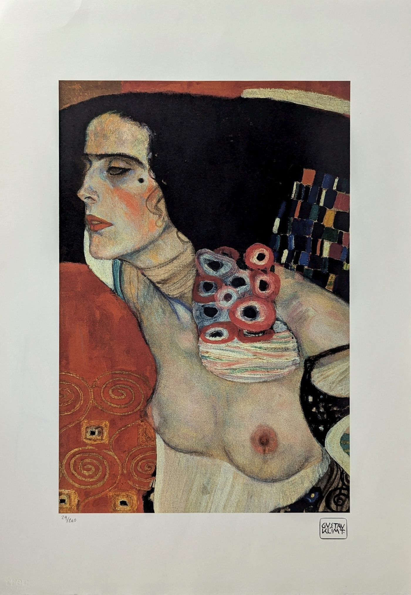 Gustav Klimt - Půlakt