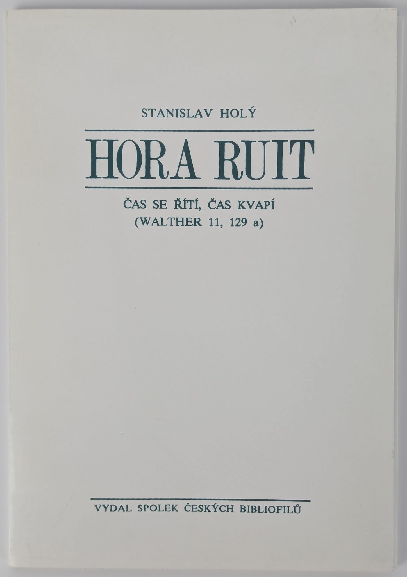 Stanislav Holý - Hora Ruit - Konvolut 10- ti litografií