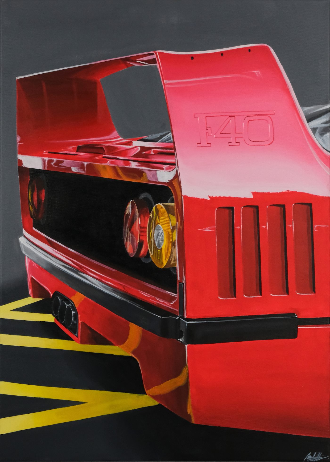 Adéla Machálková - Ferrari F40