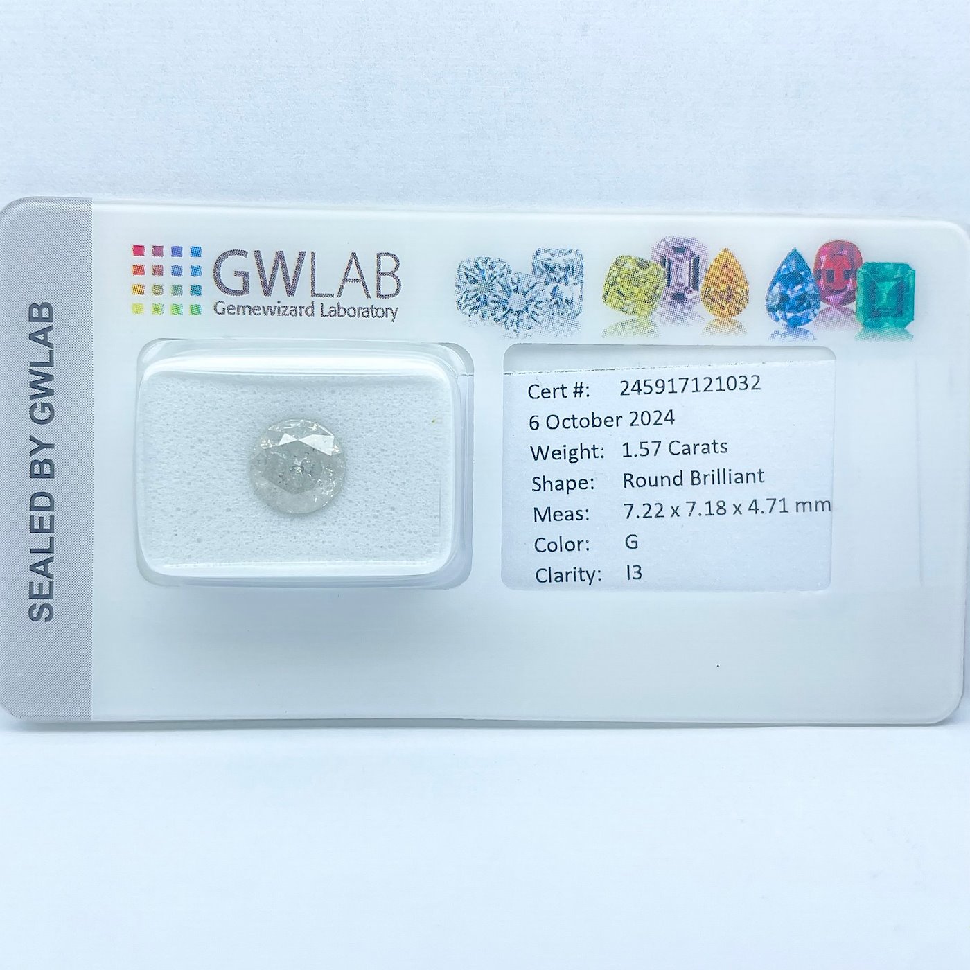 .. - Investiční diamant 1,57 ct