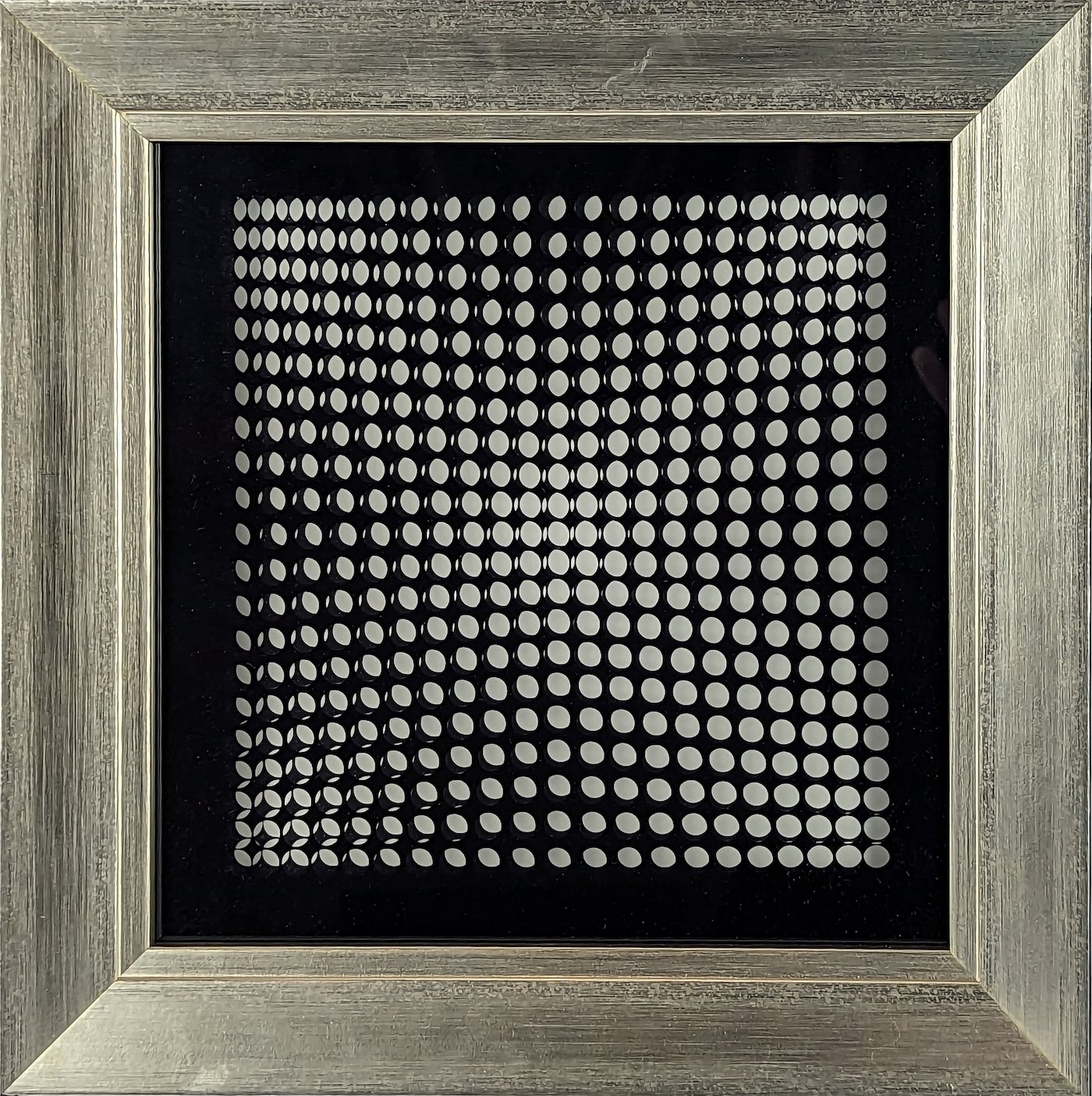 Victor Vasarely - OP art objekt VIII