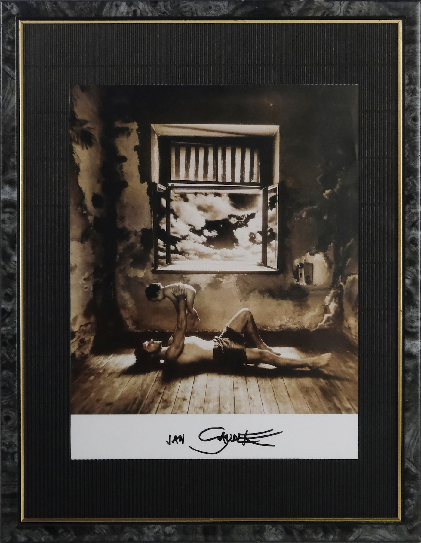 Jan Saudek - Otec a dítě