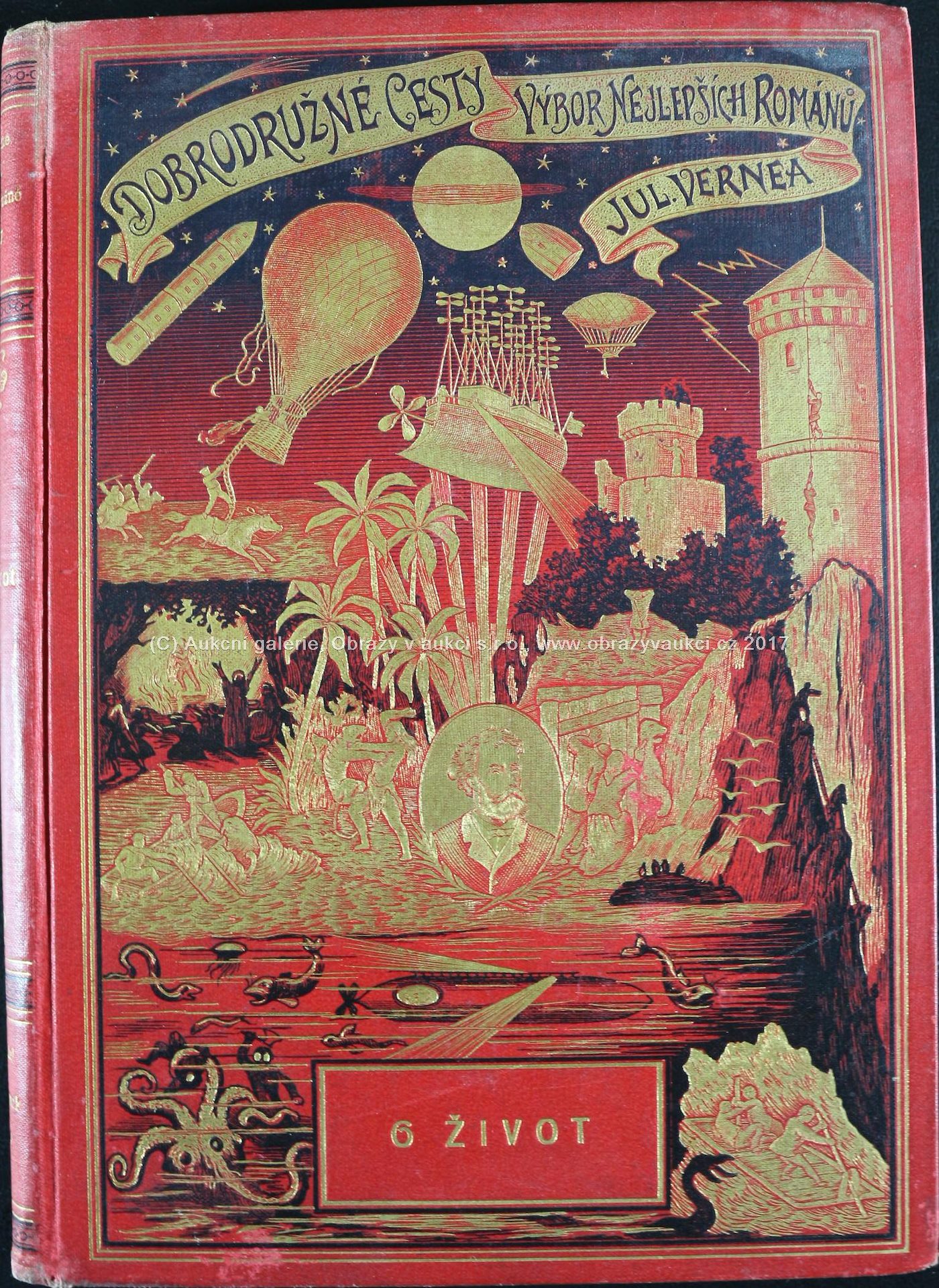 Jules Verne, L. Benett - O život - "Stužka"