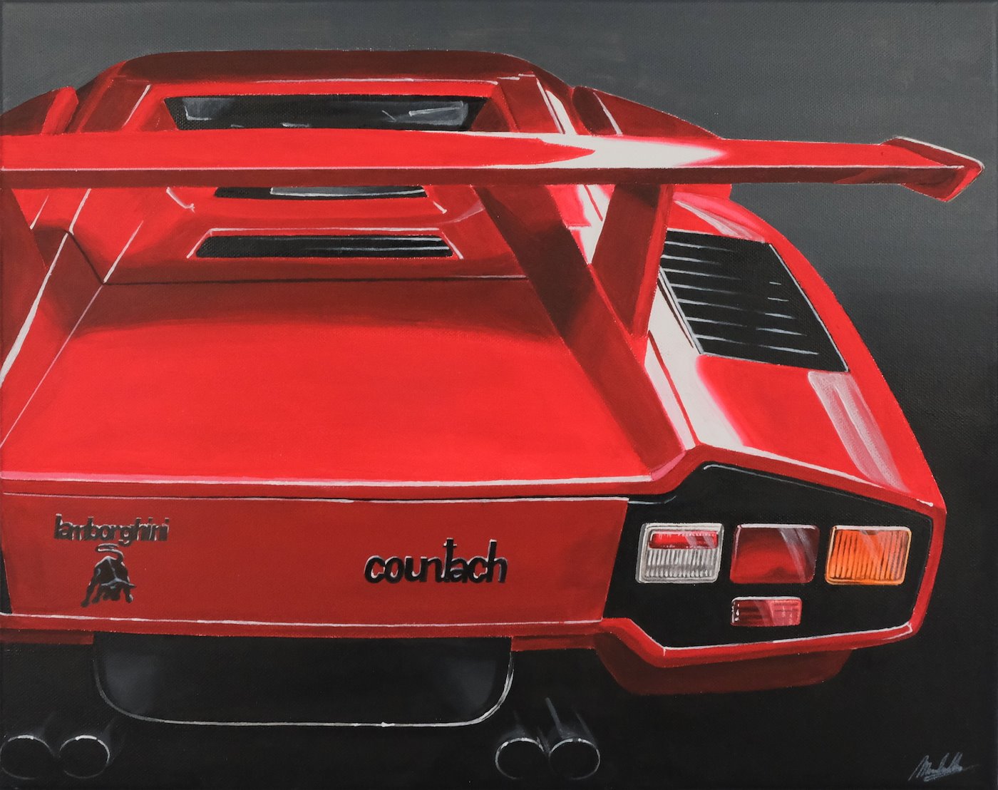 Adéla Machálková - Lamborghini Countach