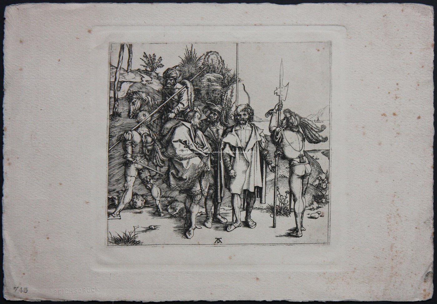 Albrecht Dürer - Die Versammlung der Kriegsleute