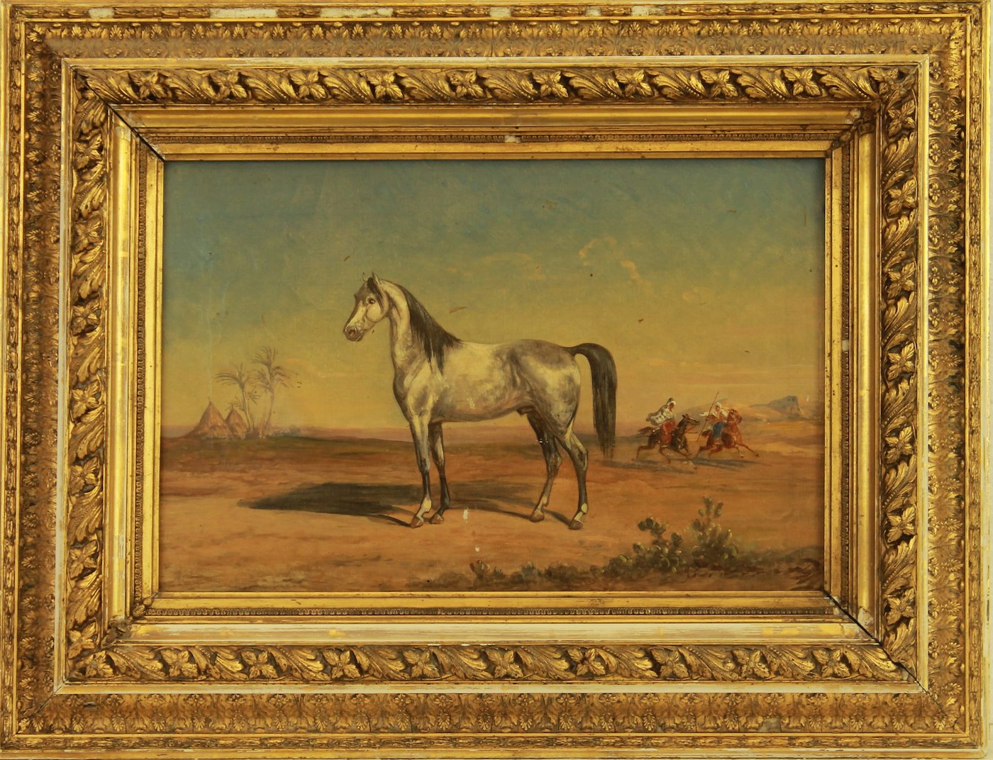 evropský malíř konce 19. a začátku 20. stol. - Bílý kůň