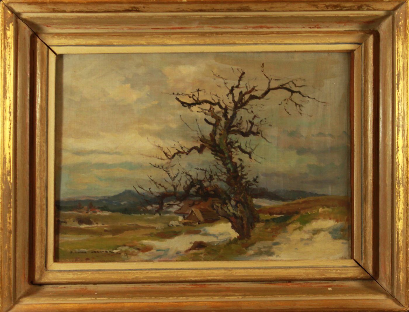 František  Cína - Jelínek - Osamělý strom