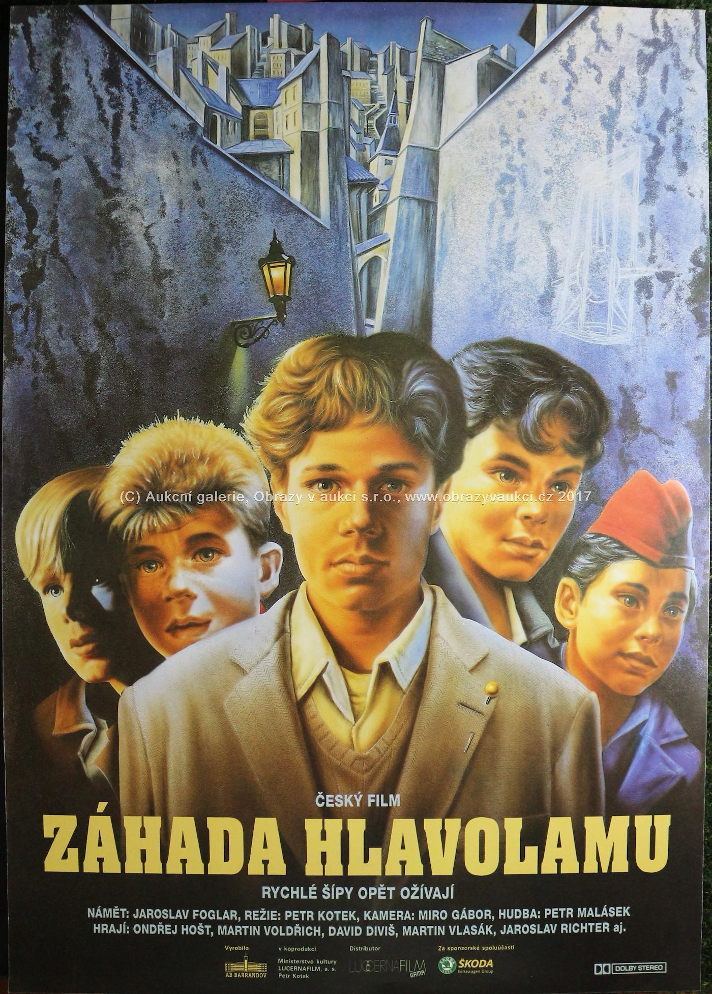 60. - 90. léta 20. stol. - 57x české filmové plakáty + 7x plakáty ze stejného období