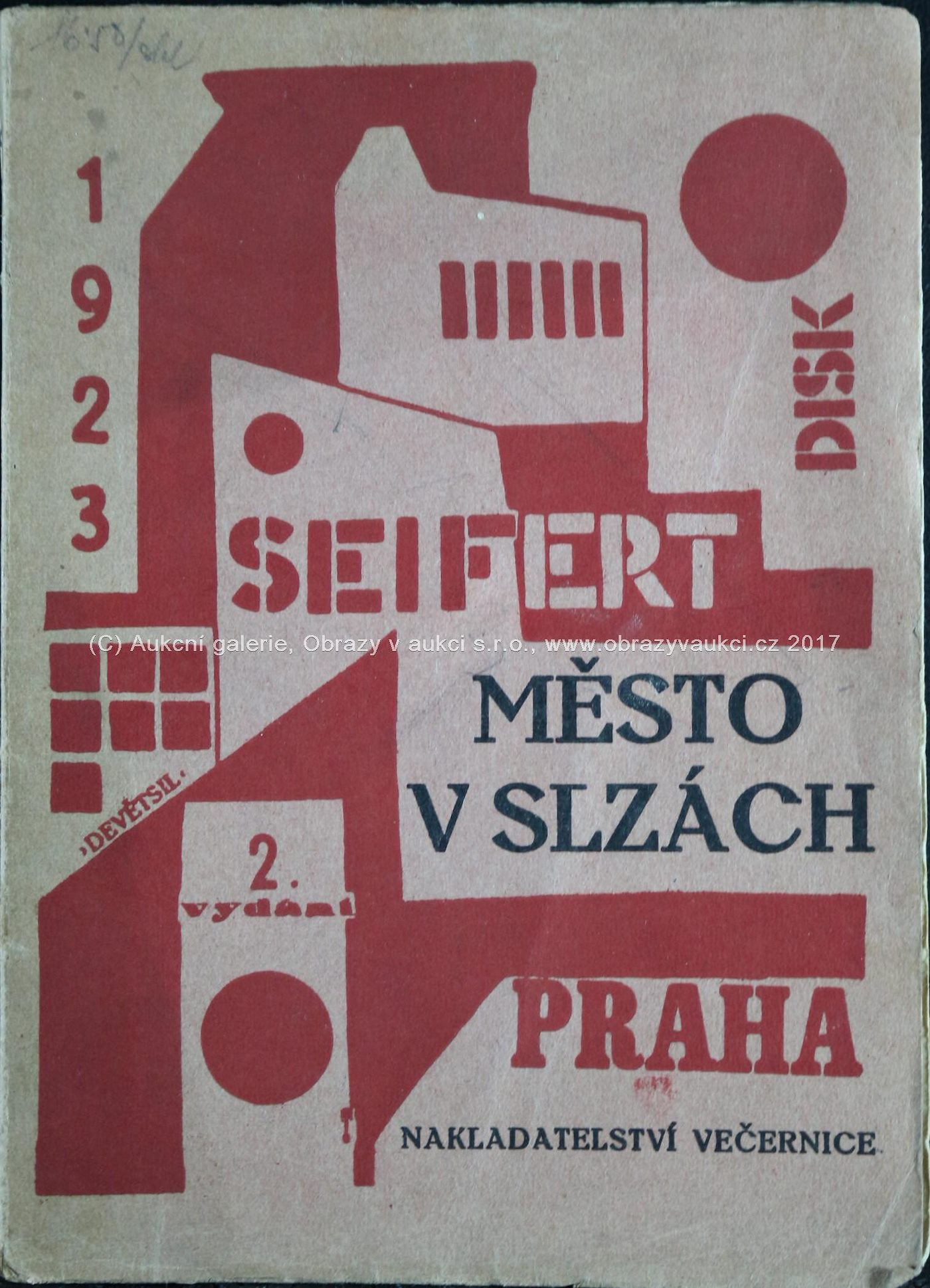 Karel Teige - Město v slzách