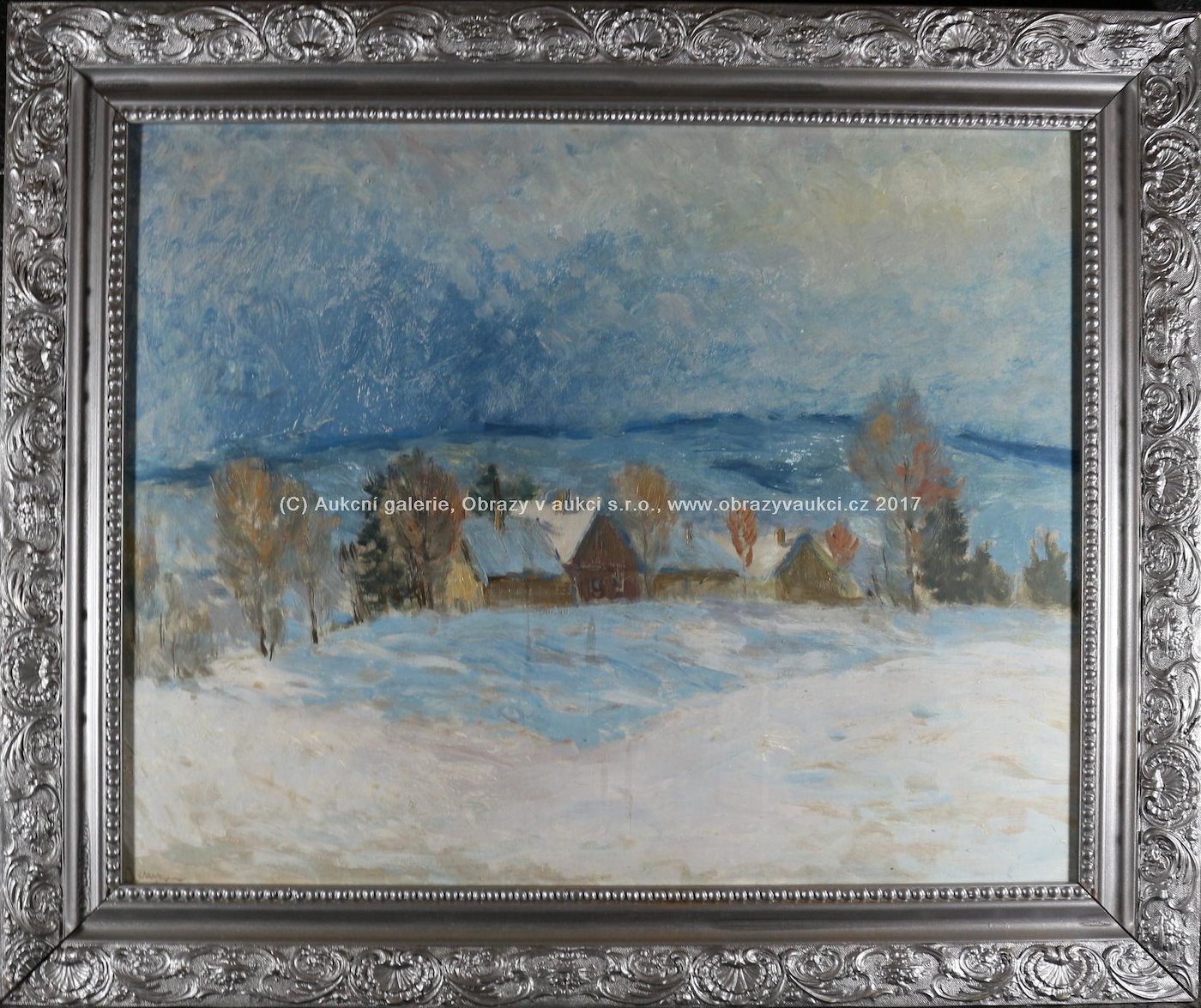 Josef Zeman - Chaloupky v zimě