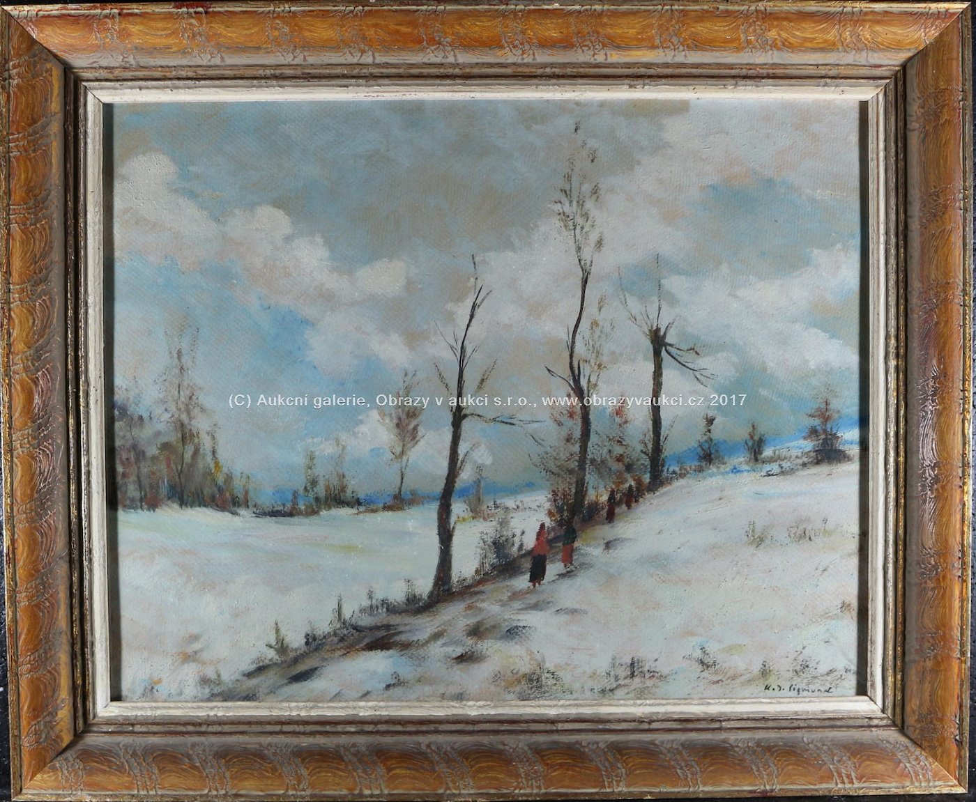 Karel Jan Sigmund - Cesta zimní krajinou