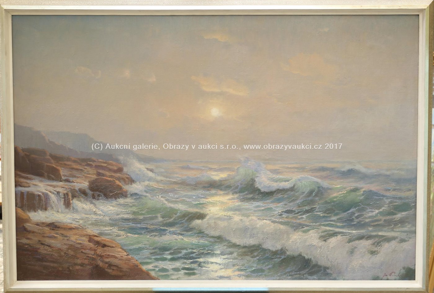 Josef Procházka - Vlny u pobřeží 