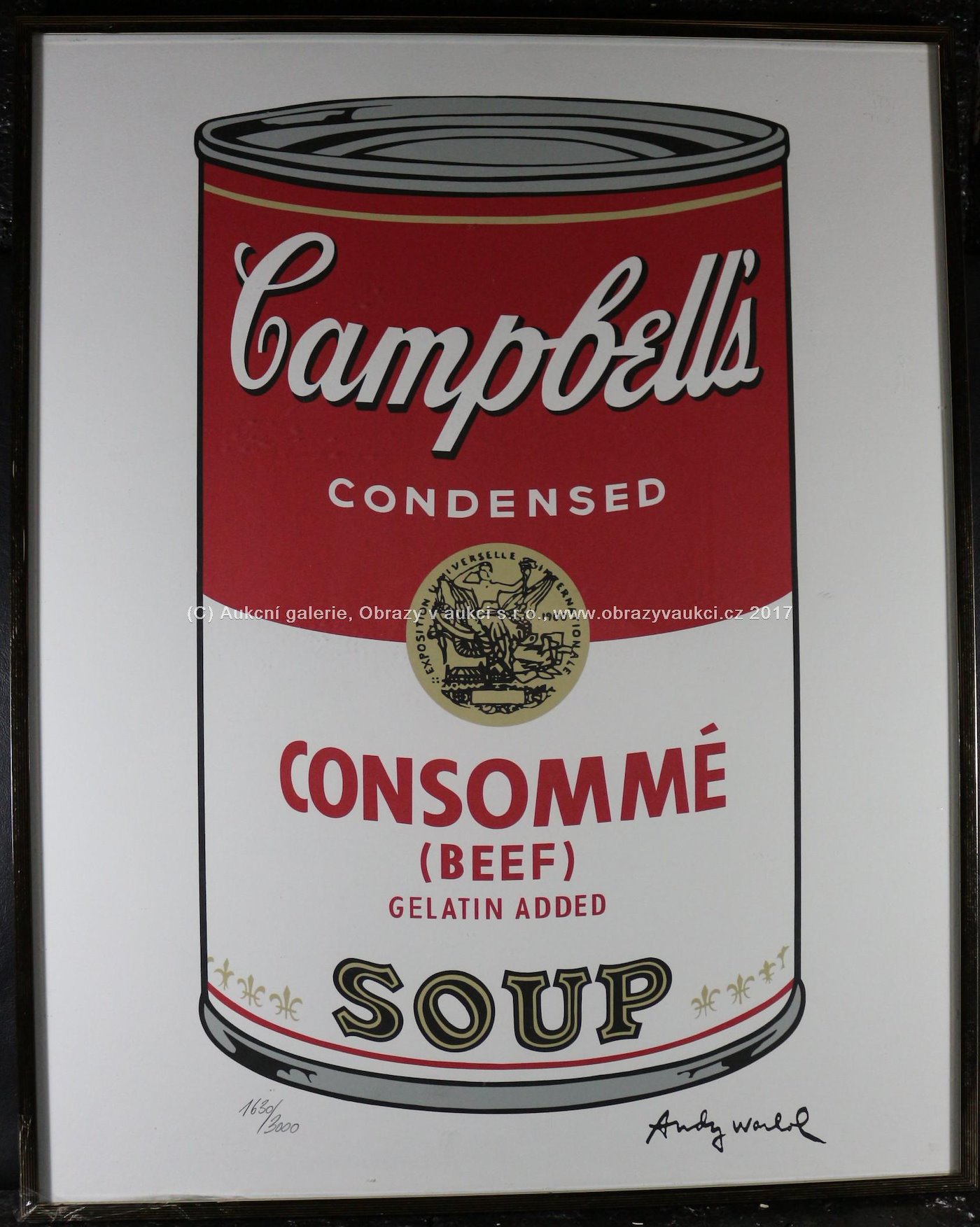 Andy Warhol - Campbell´s condensed consommé