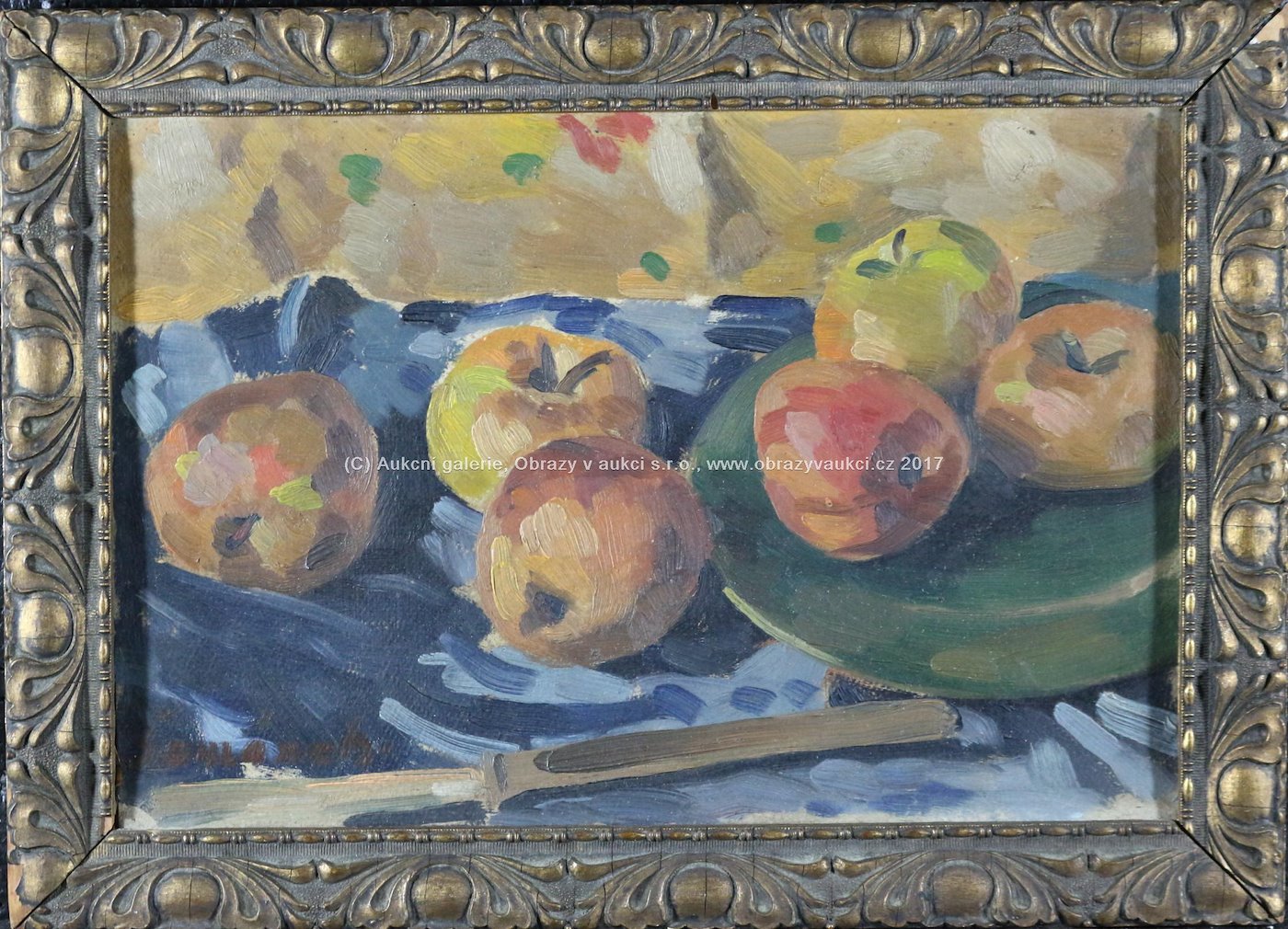 A. Šamánek - Jablka na stole